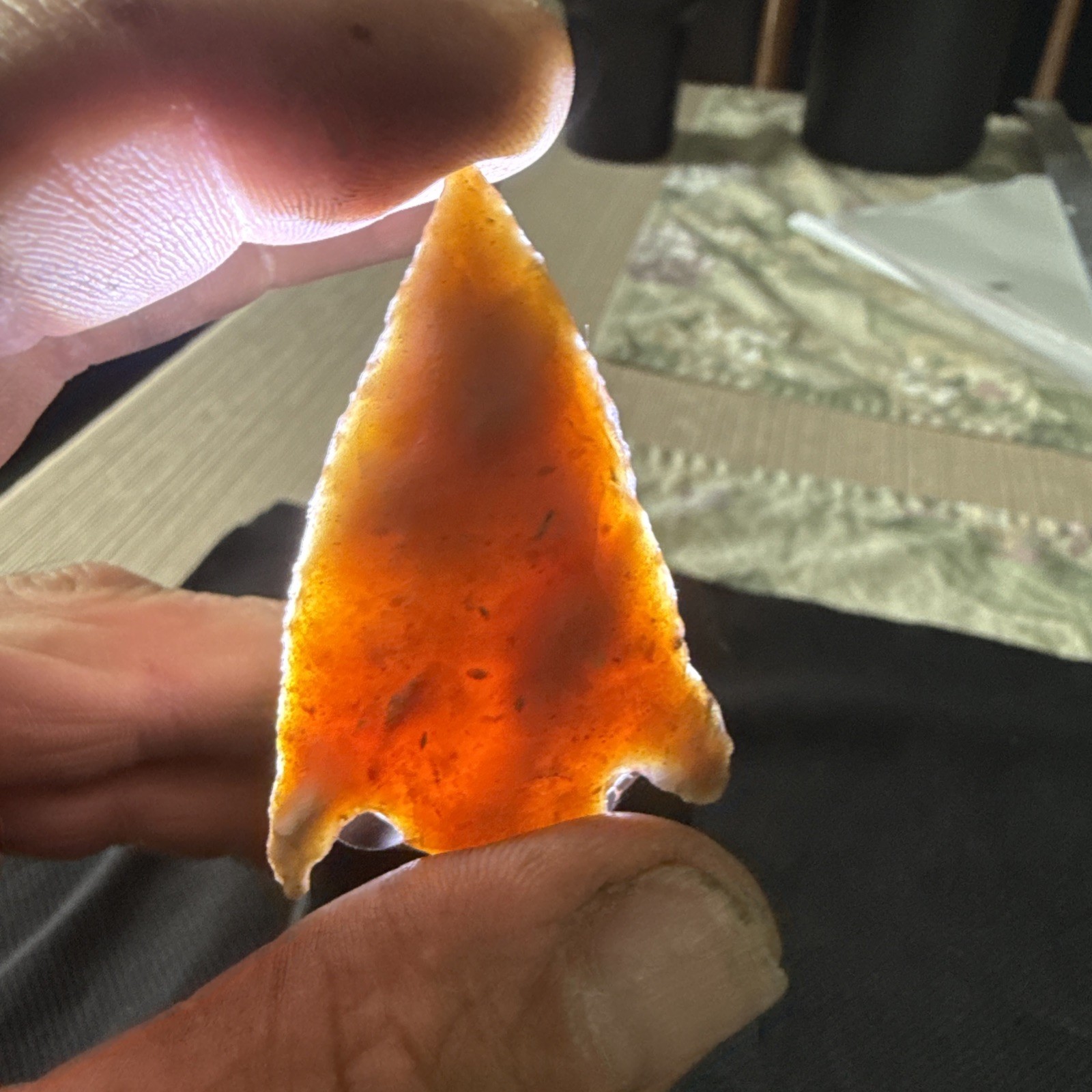 Authentic Paleo Artifact Arrowhead 100% Money Back Guarantee On Authenticity
