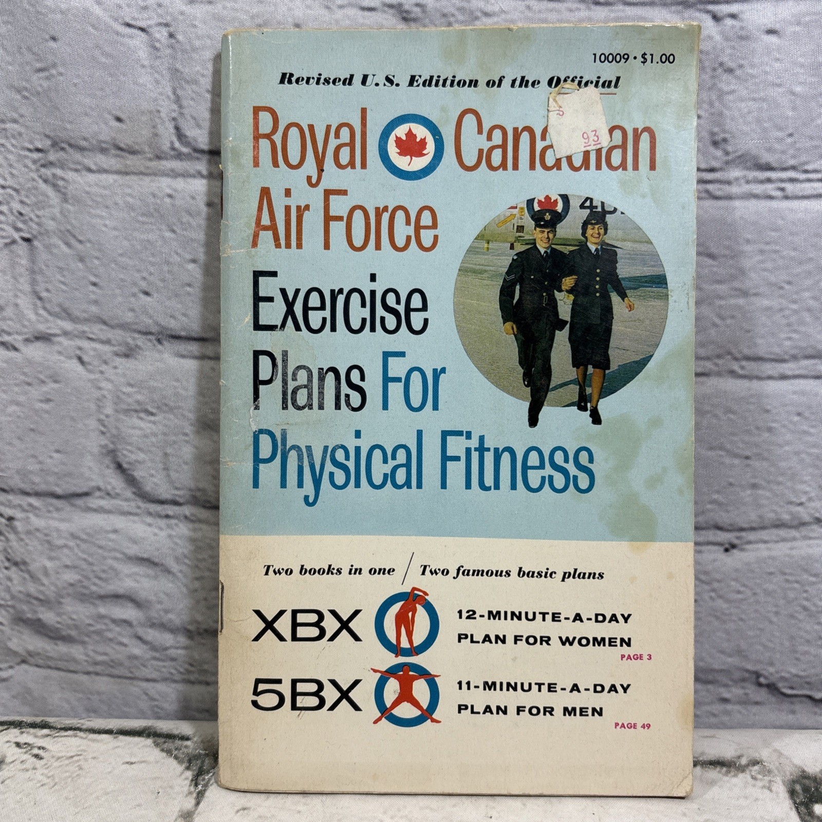 1962 Revised US Ed. Royal Canadian Air Force Exercise Plans for Physical Fitness