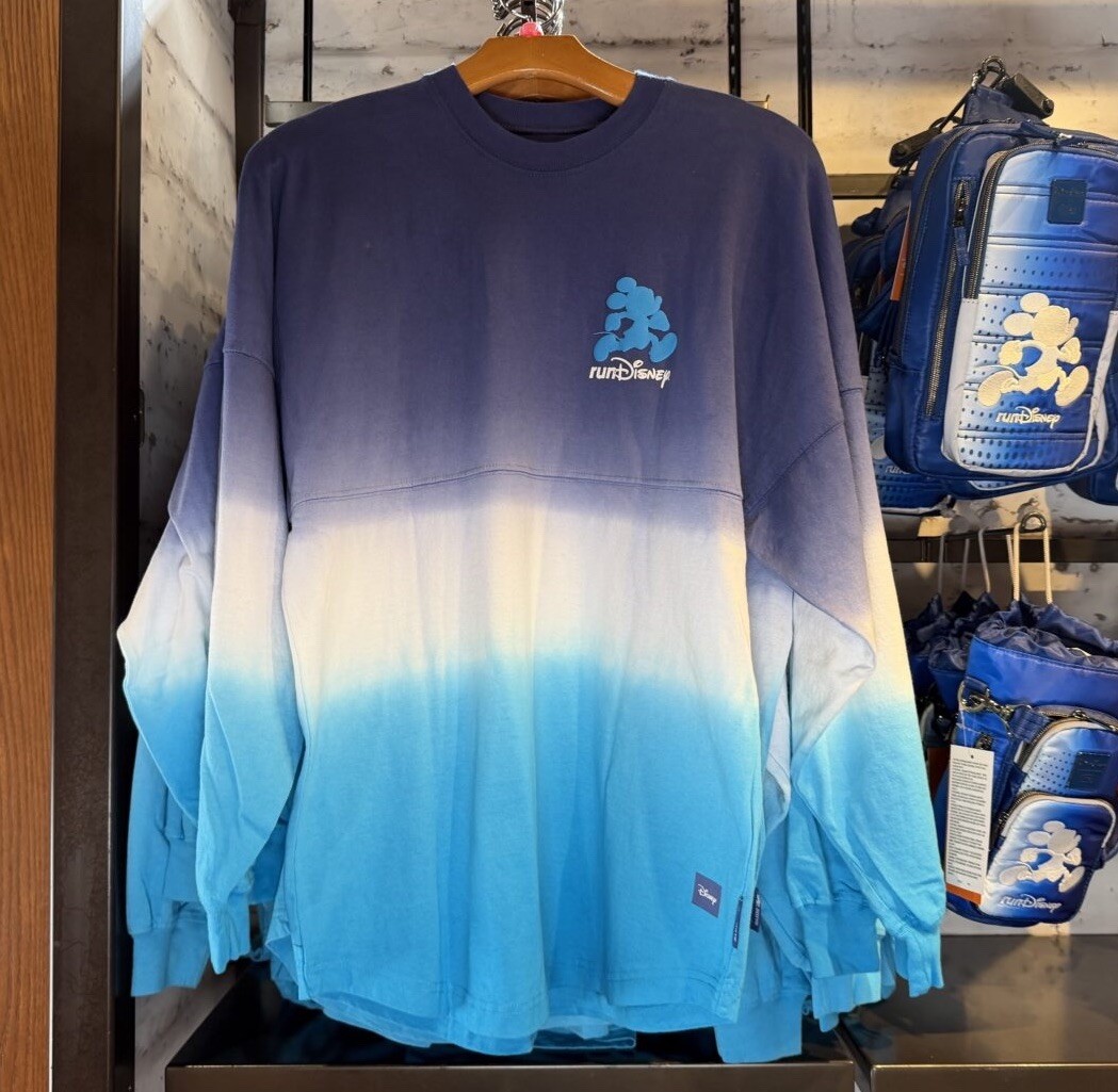 Disney Parks x Spirit Jersey 2026 runDisney Blue Ombré Adult SM NWT