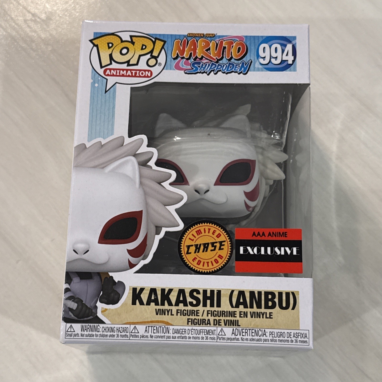 Kakashi (ANBU) #994, Funko Pop! Animation Naruto Shippuden, AAA Anime, Chase