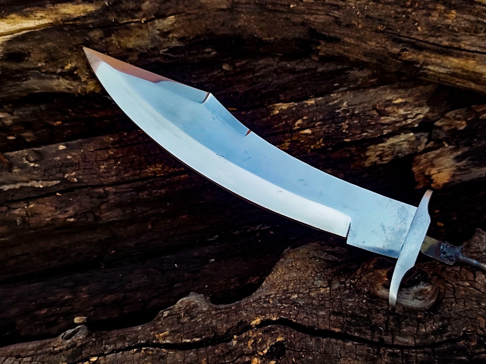 CUSTOM HAND FORGED STEEL RAT TAIL BOWIE BLANK BLADE HUNTING KNIFE MAKING SUPPLY