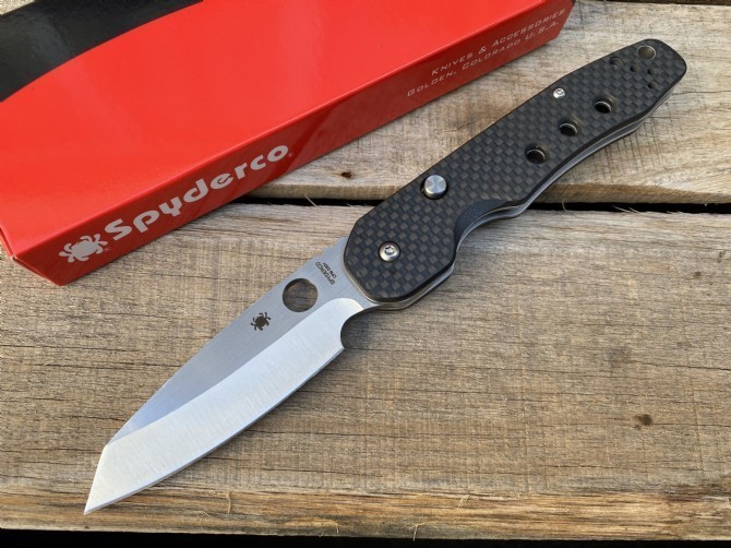 2025 Carbon Fiber G10 Handle Survival Tactical Folding Pocket Knife Bottom Lock