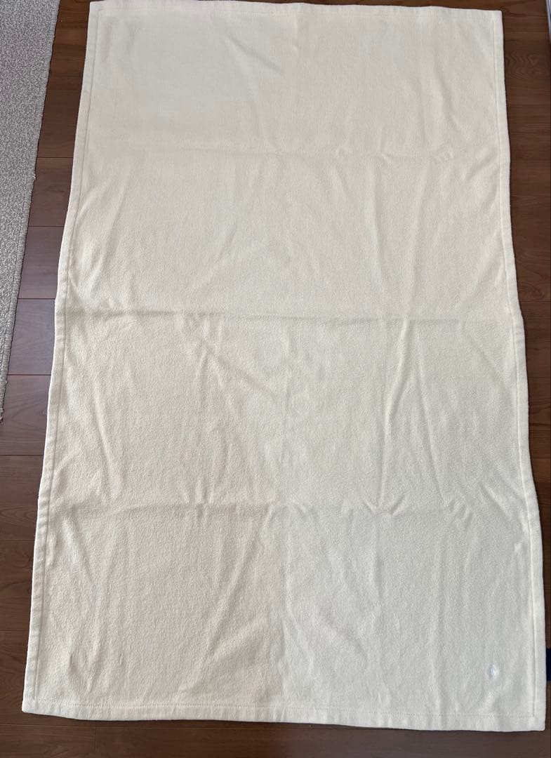 Ralph Lauren Home Ivory Blanket, Smaller Size, Warm Used