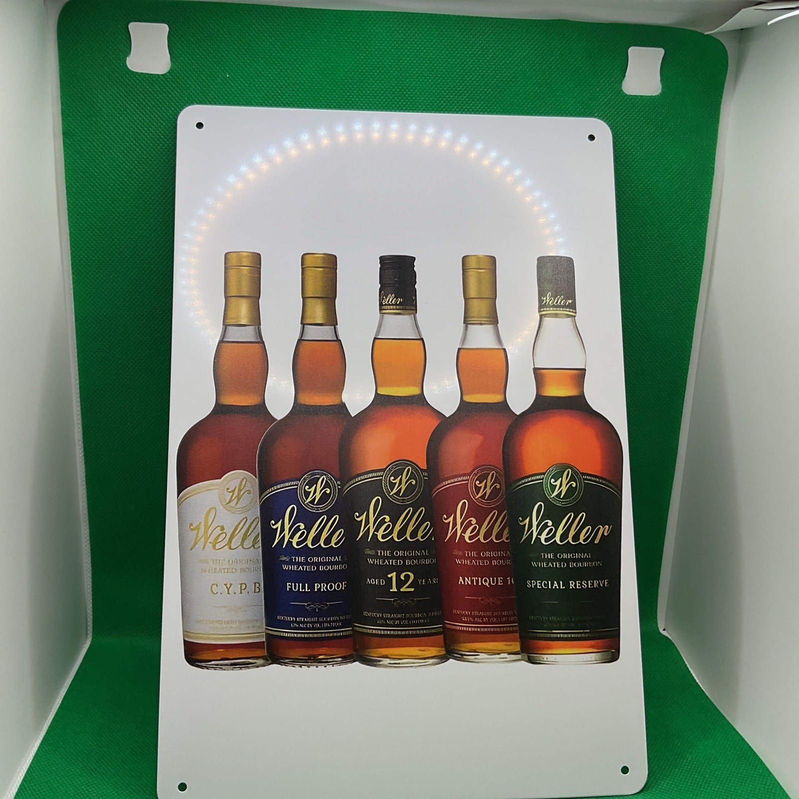Weller-The Original Wheated Bourbon Collection – Metal Sign for Bar