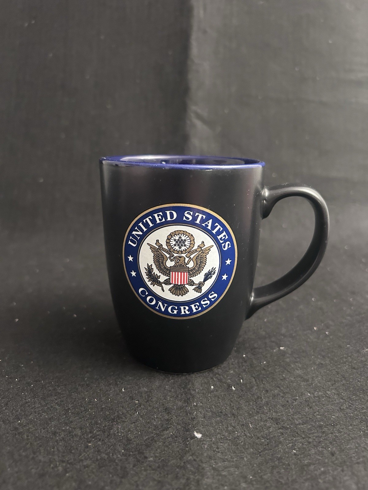 United States Congress Coffee Mug – Black – Made in the USA