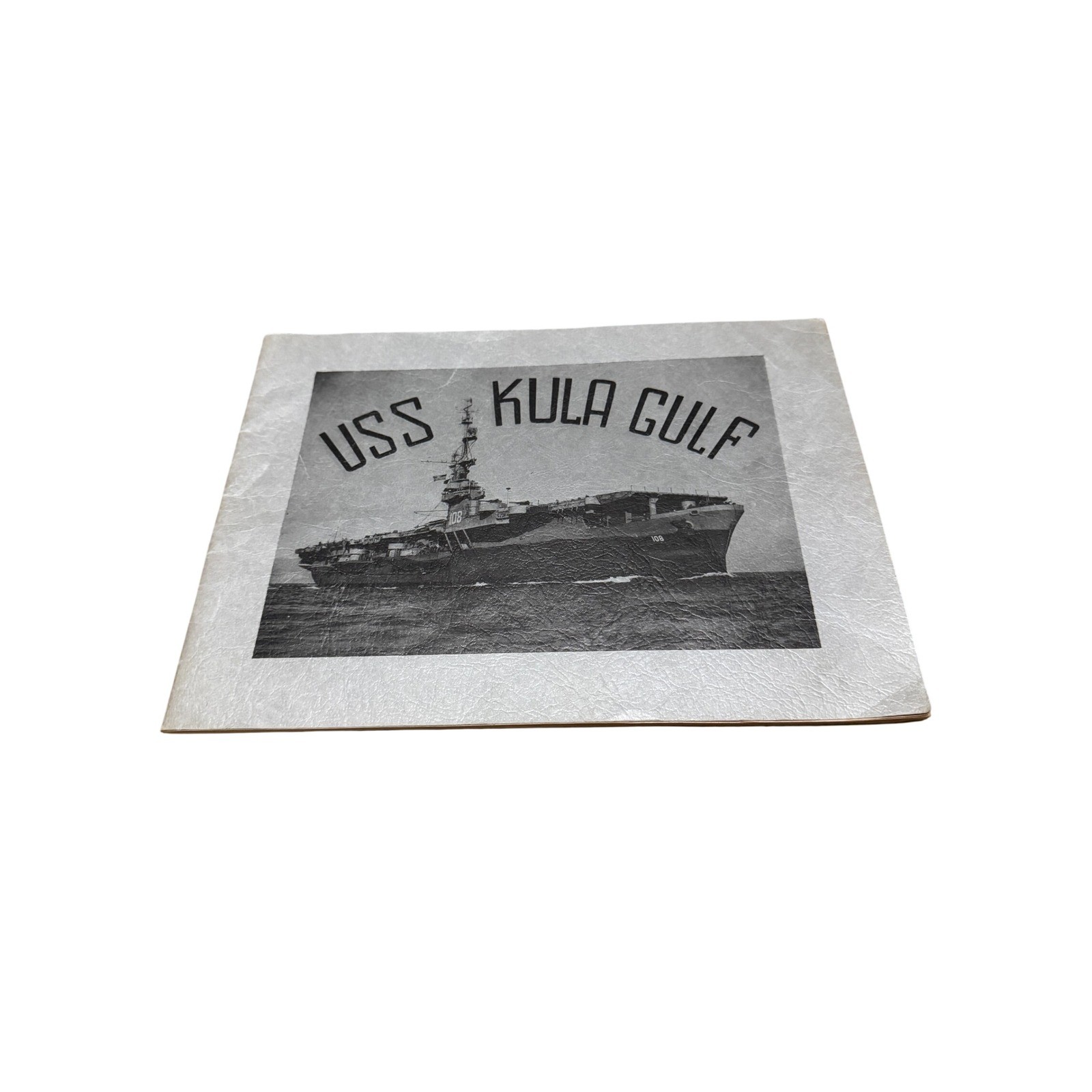 ORIGINAL WWII USS Kula Gulf CVE-108 Cruise Book 1945-1946 Operation Magic Carpet