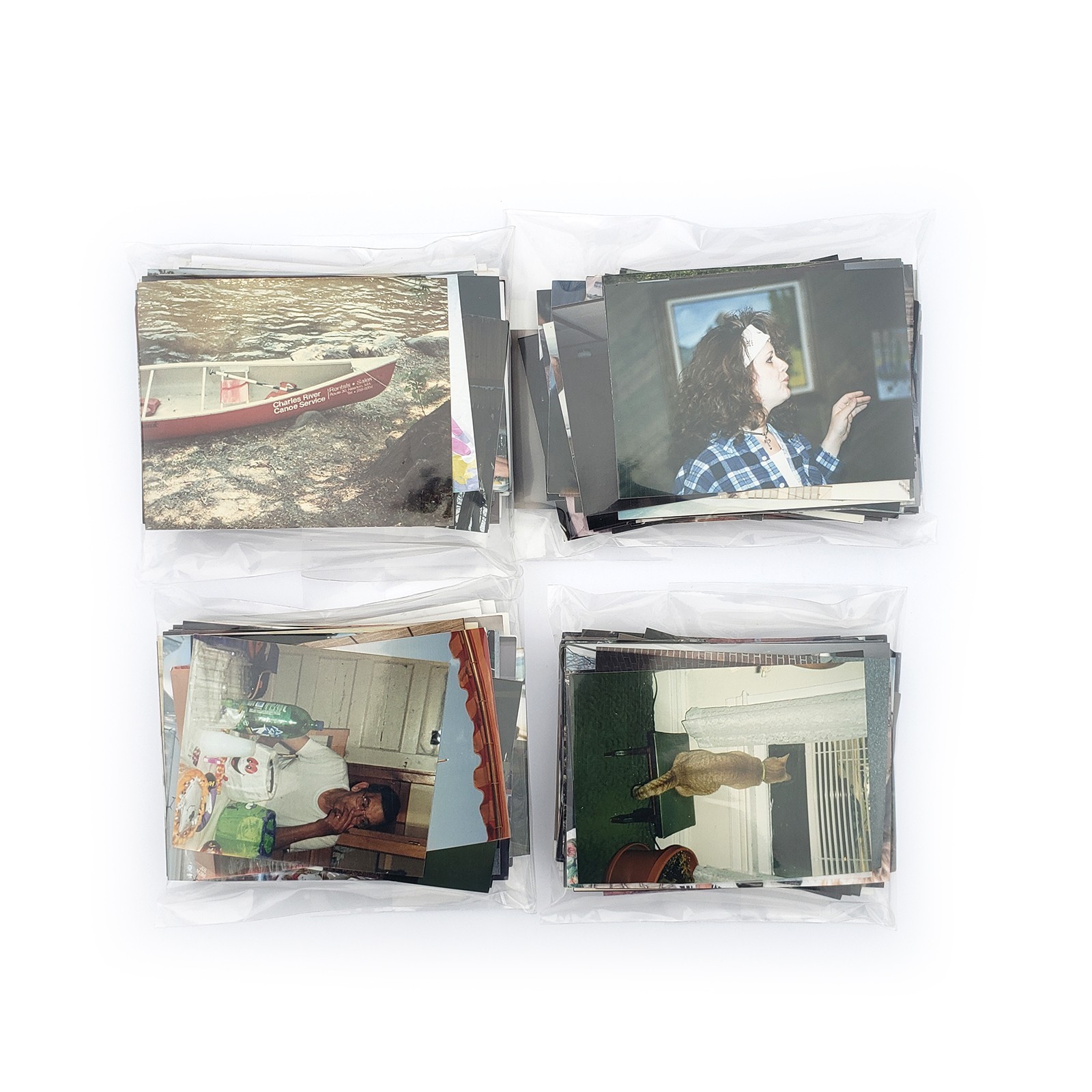 Lot of 100+ Original Random Found Old Photos – Color Vintage Snapshots