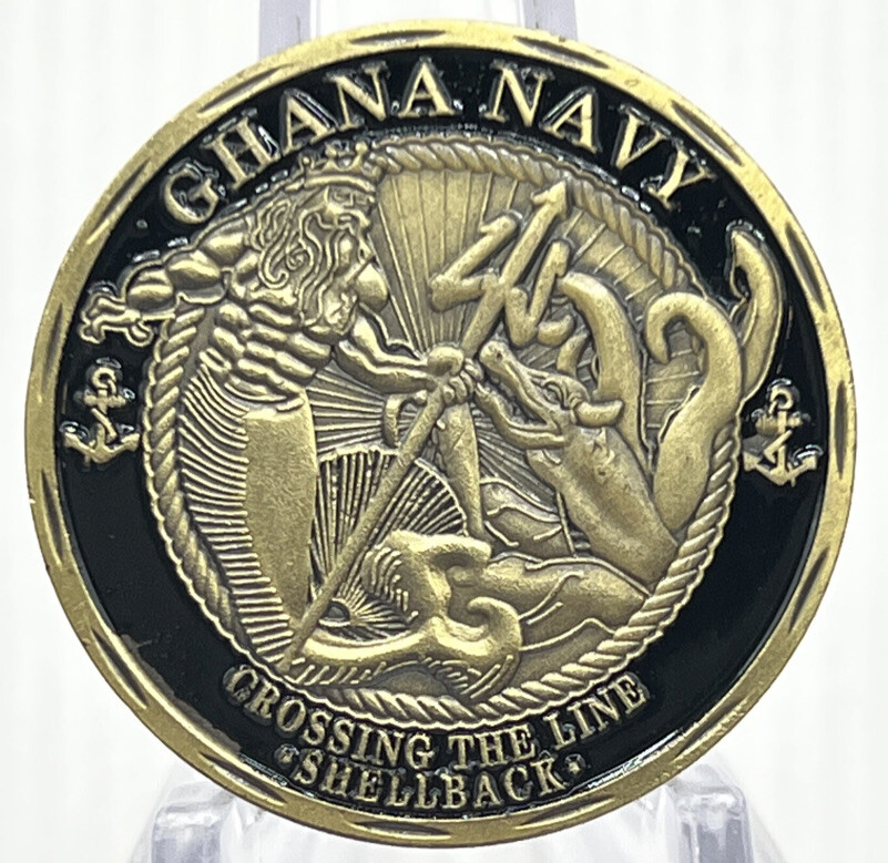 * United States Navy Shellback Hat or Lapel Pin. Awesome to show your Navy Pride