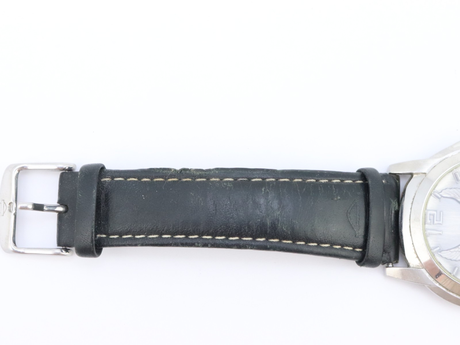 Vintage BULOVA Harley Davidson Motorcycles 76A12 Eagle Watch 41mm NEW BATTERY