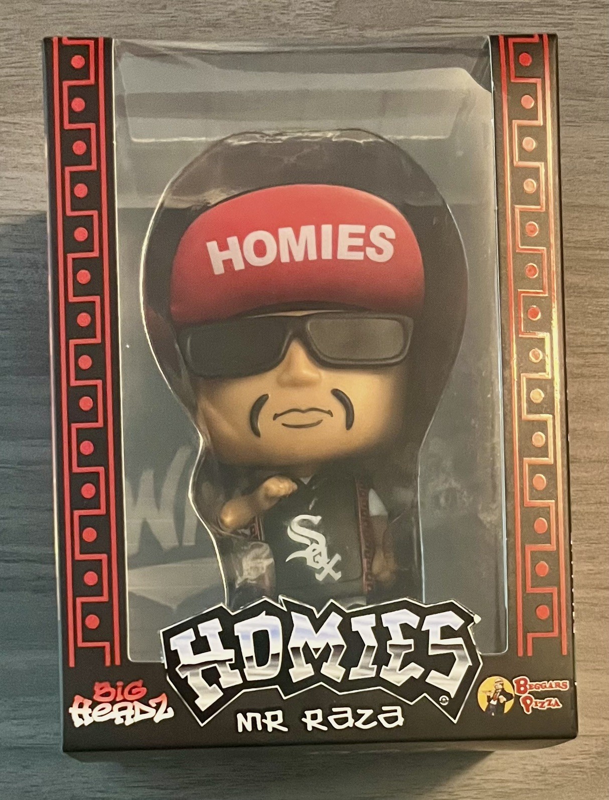 CHICAGO WHITE SOX Mr RAZA HOMIES BIG HEAD 10,000 6/12/26