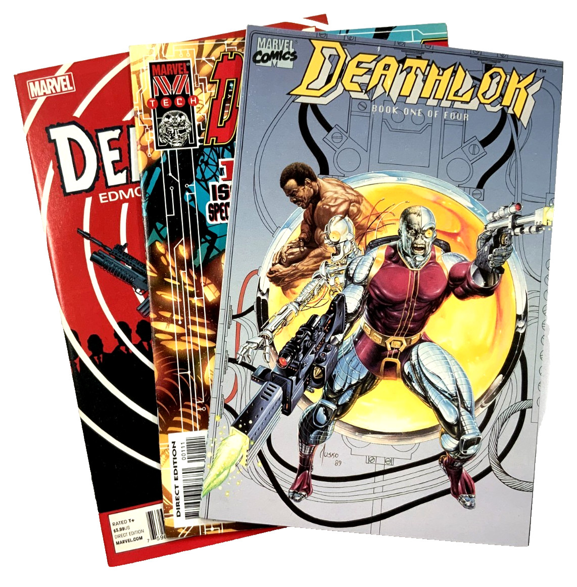 Marvel DEATHLOK (1990) #1 + (1999) #1 + (2014) #1 First Issue Key NM Ships FREE!