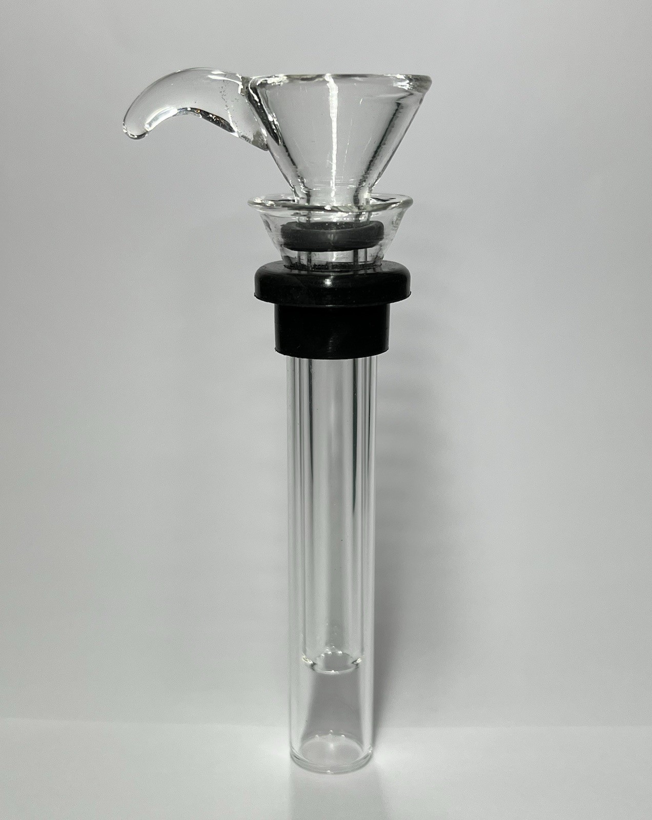 3″ Glass Downstem & Slider Bowl Set With Grommet, O-Ring For Tobacco Water Pipes