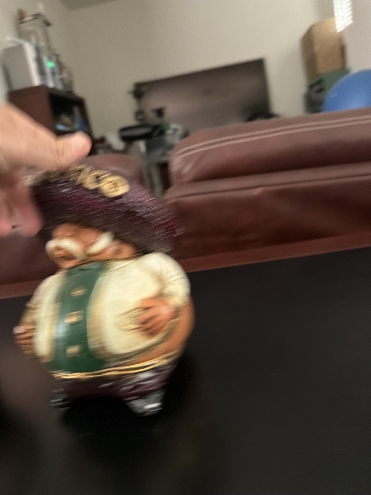 2 vintage mexican man with sombrero ceramic