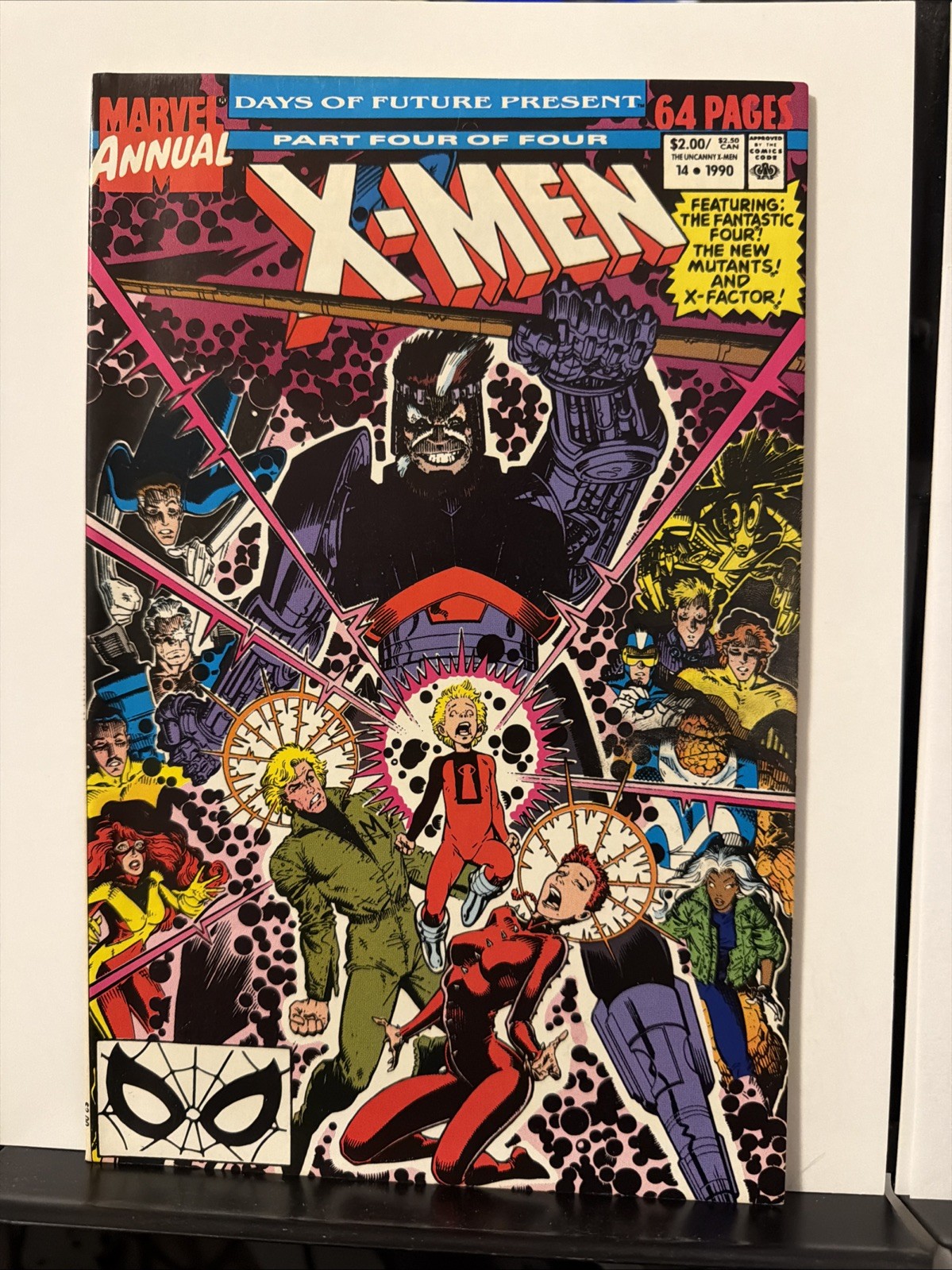 X-Men Annual #14 (1990) 1st Appearance of Gambit! Days of Future Present!