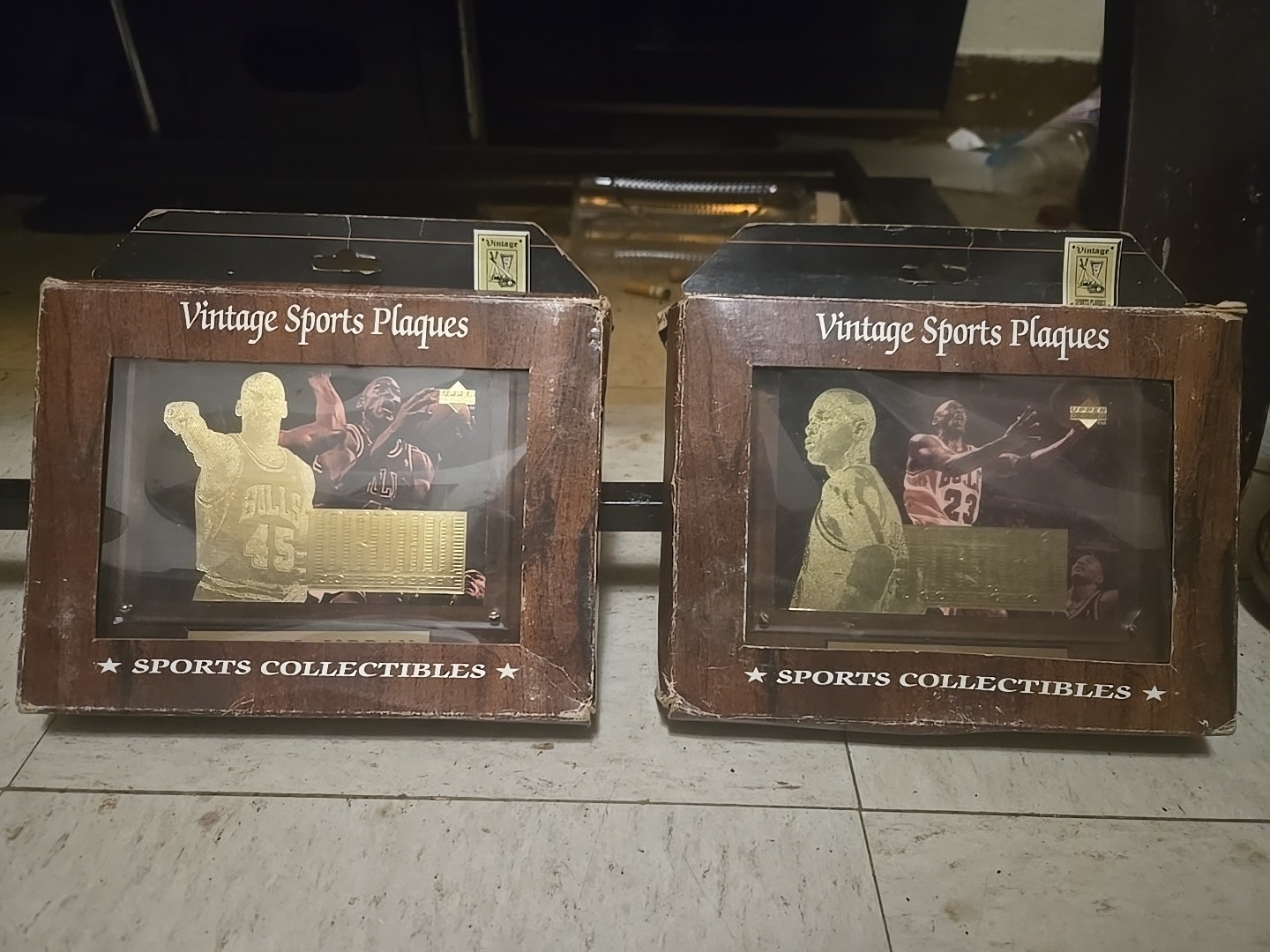 Vintage Magazines And MJ23 Plaques
