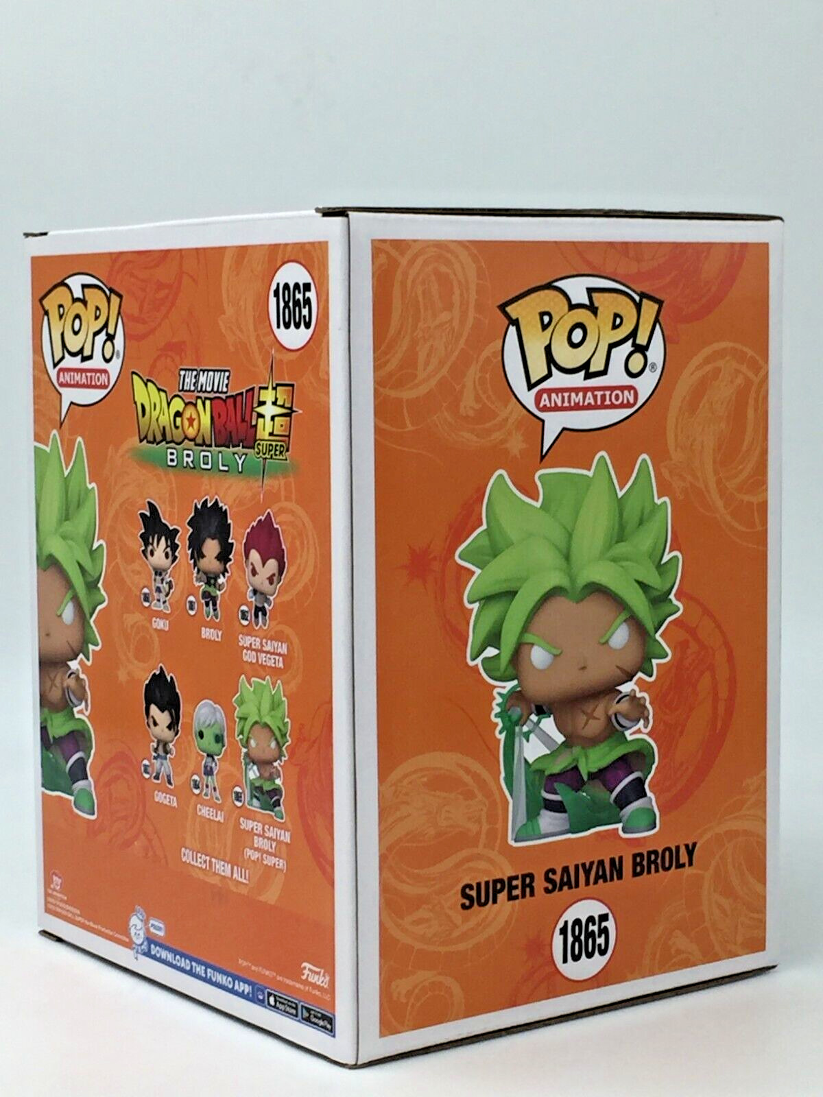 Funko Pop! Animation 6″ Deluxe DBS Movie Broly Super Saiyan Broly #1865