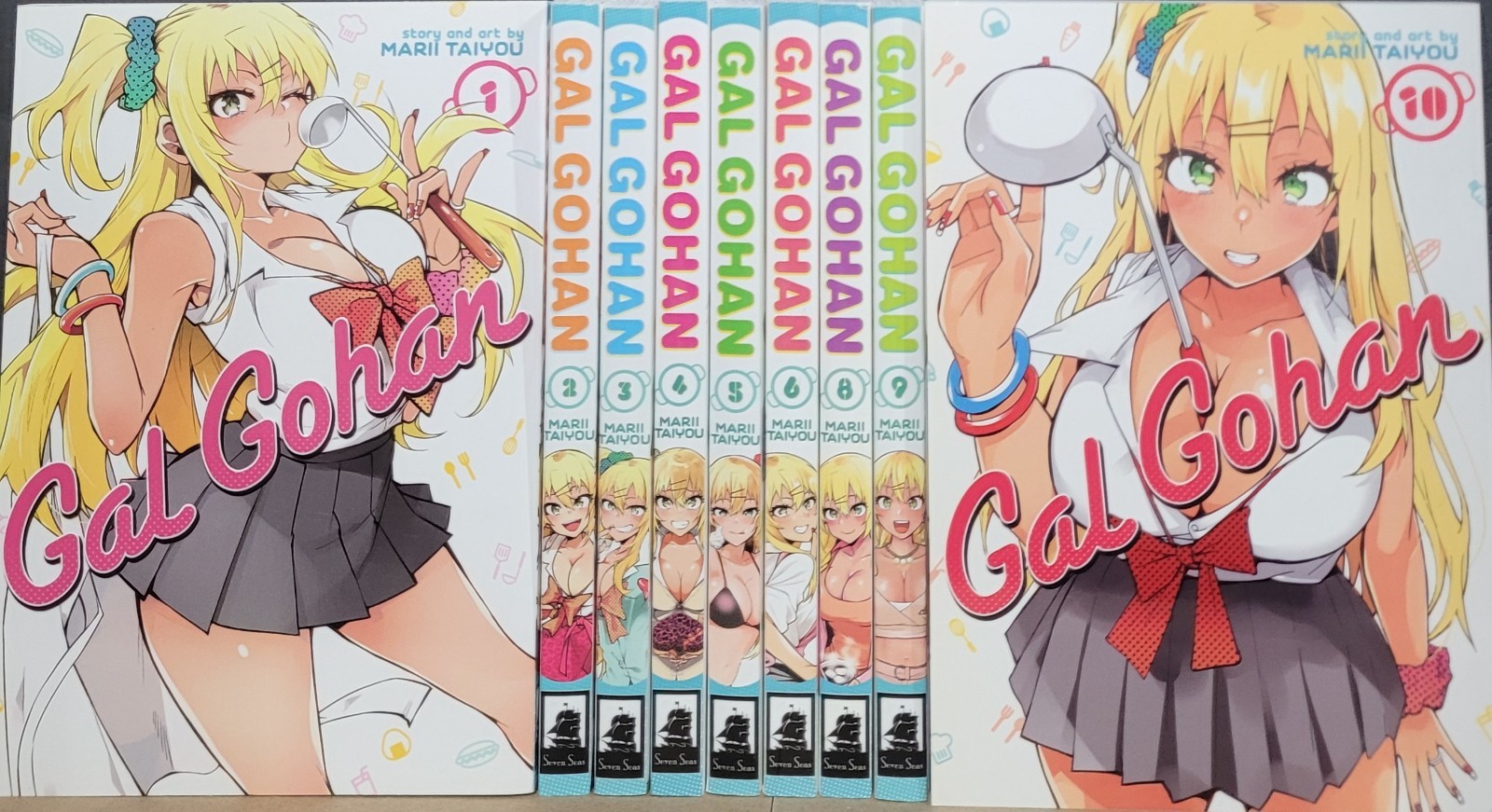 Gal Gohan Manga Volumes 1-6,8-10 English Brand New Seven Seas Graphic Novel