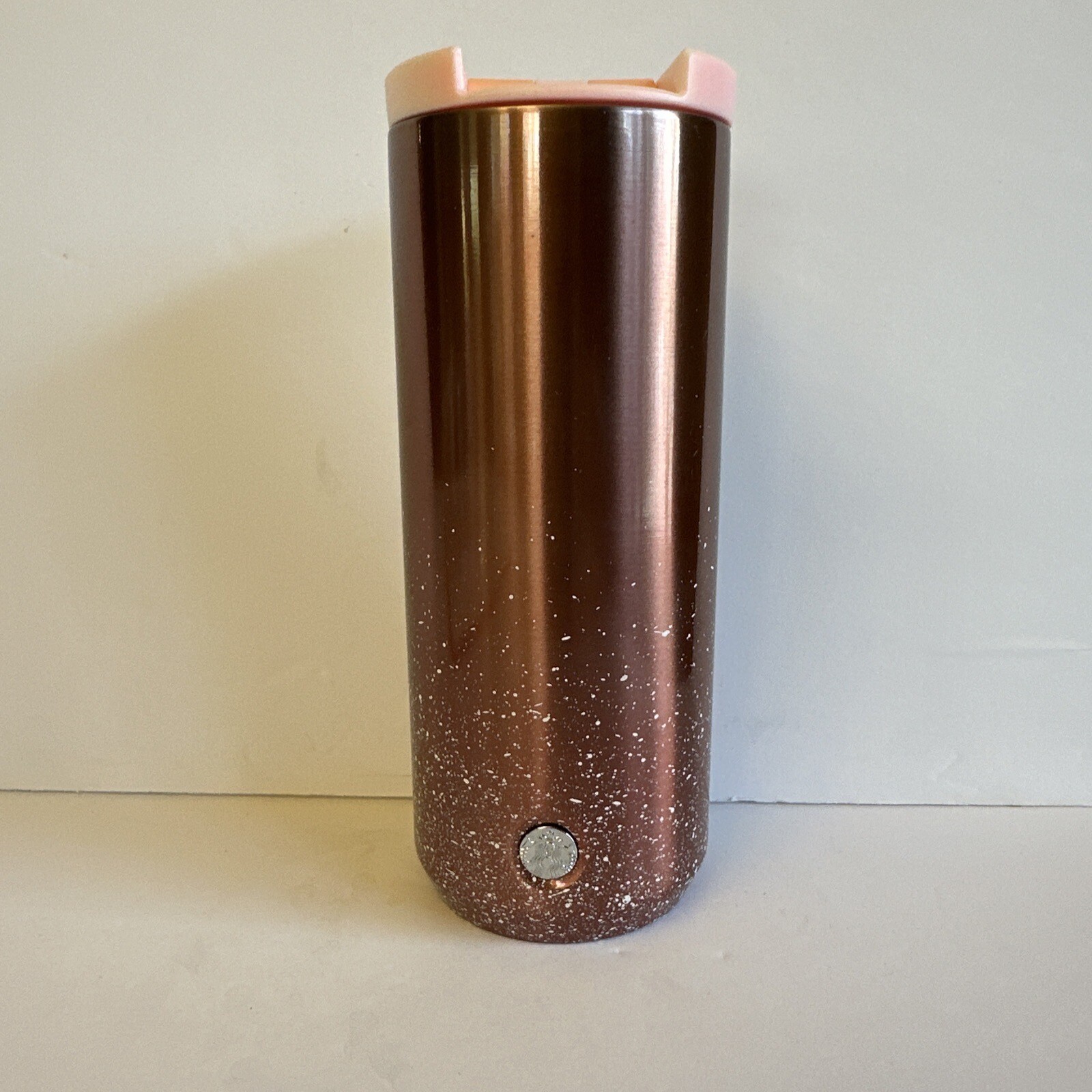 Starbucks Double Wall Stainless Steel Tumbler, Rose Gold – 12.0oz
