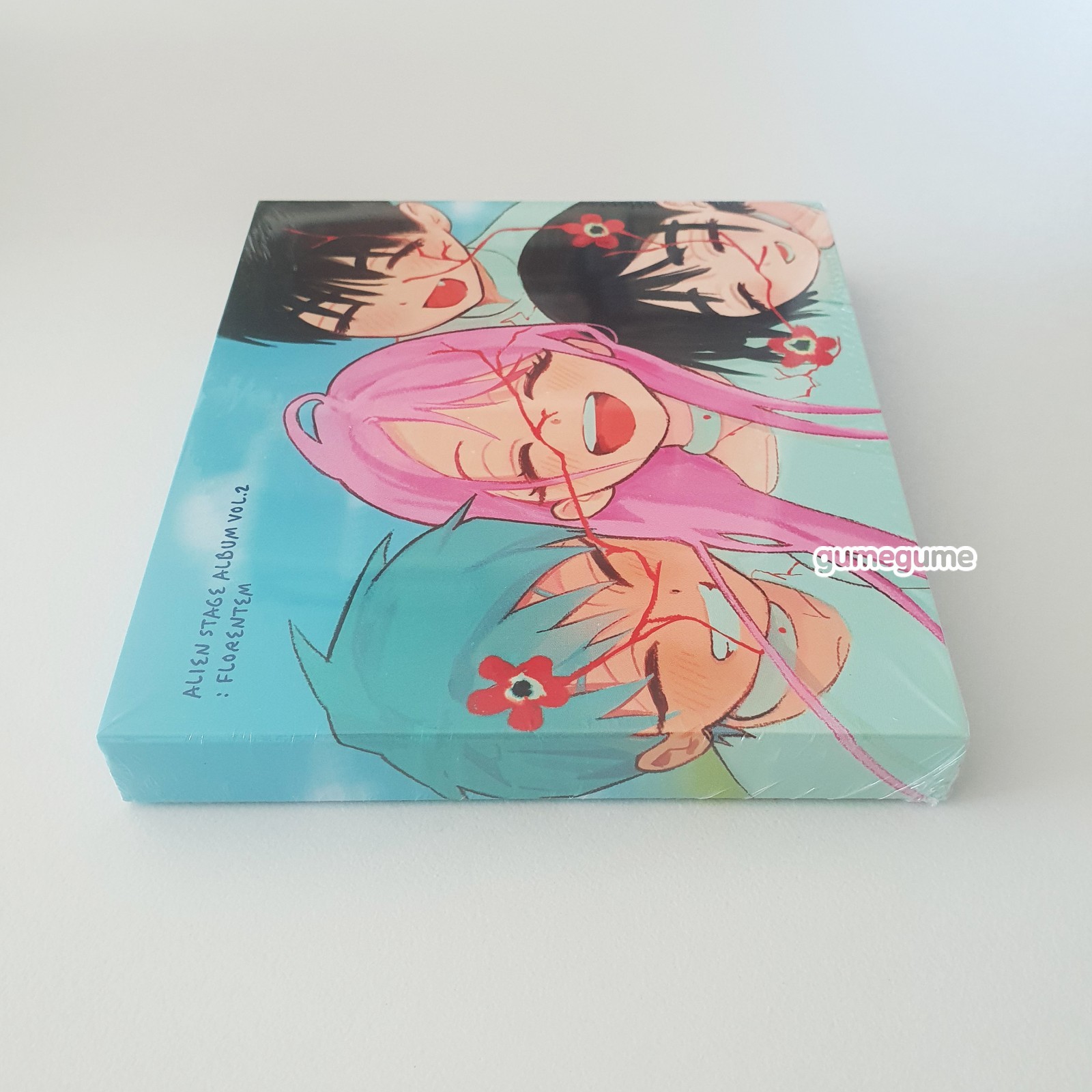 Alien Stage Official Album VOL.1 + VOL.2 Soundtrack CD Postcards Polaroid Korean