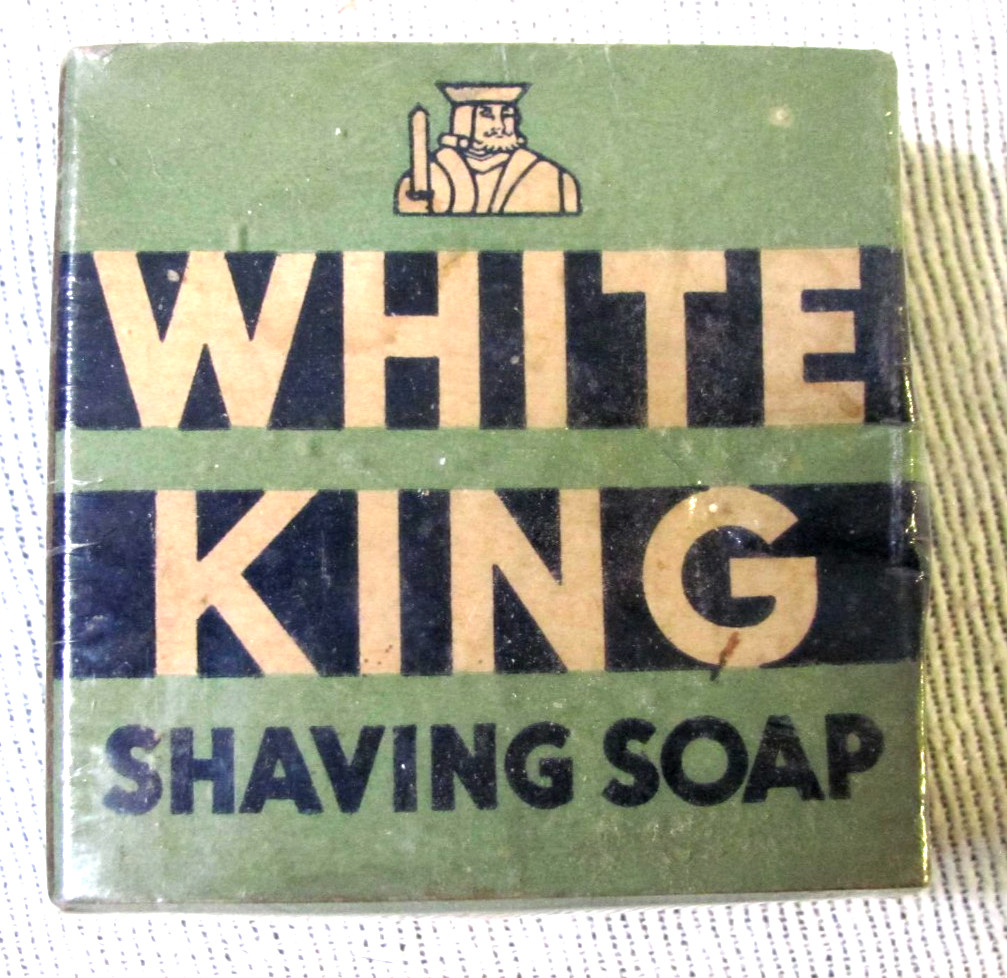 Vintage White King Shaving Soap 1960’s? Unopened Factory Sealed „Collector“