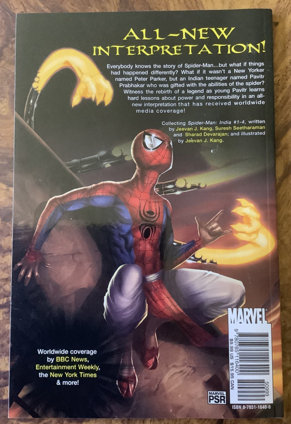 Spider-Man India TPB Kang Marvel Comics