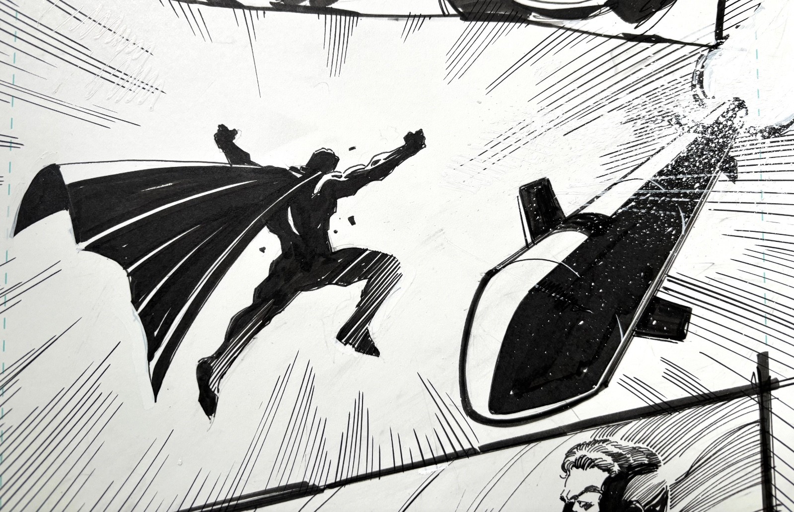 Batman Confidential 47 Pg 8 Original Art By Tom Mandrake Superman Undead