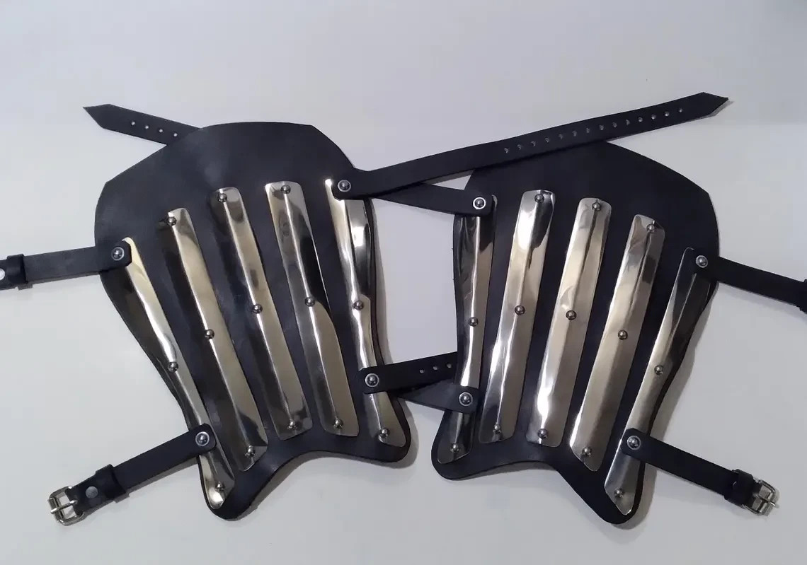 Splinted Greaves SCA Hema larp cosplay legs calf armour