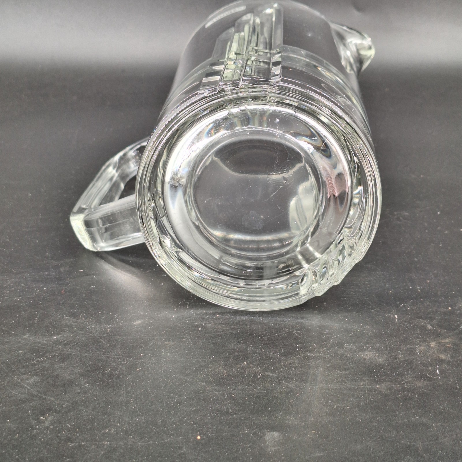Luminarc Verrerie D‘ Arques Glass Pitcher w Spout Etched Wolohan Lumber