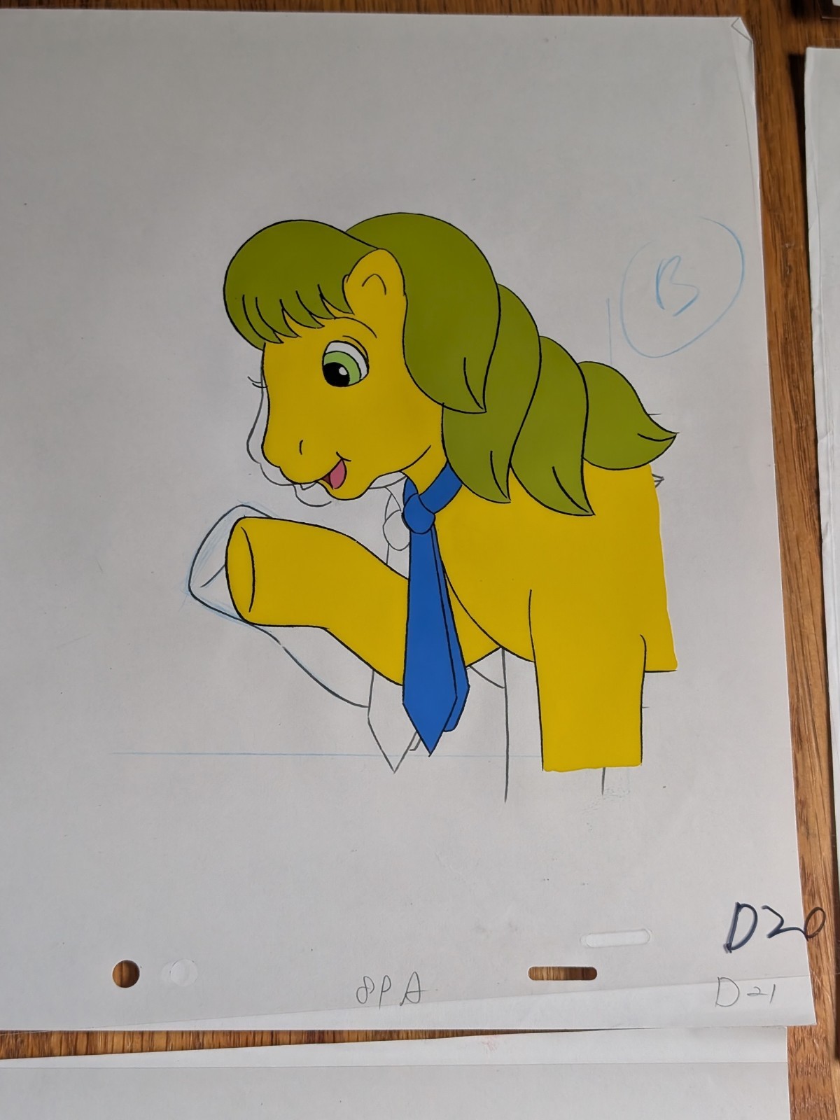 Huge 80’s Lot Of 17 My Little Pony Original Production Painted Animation Cel Art