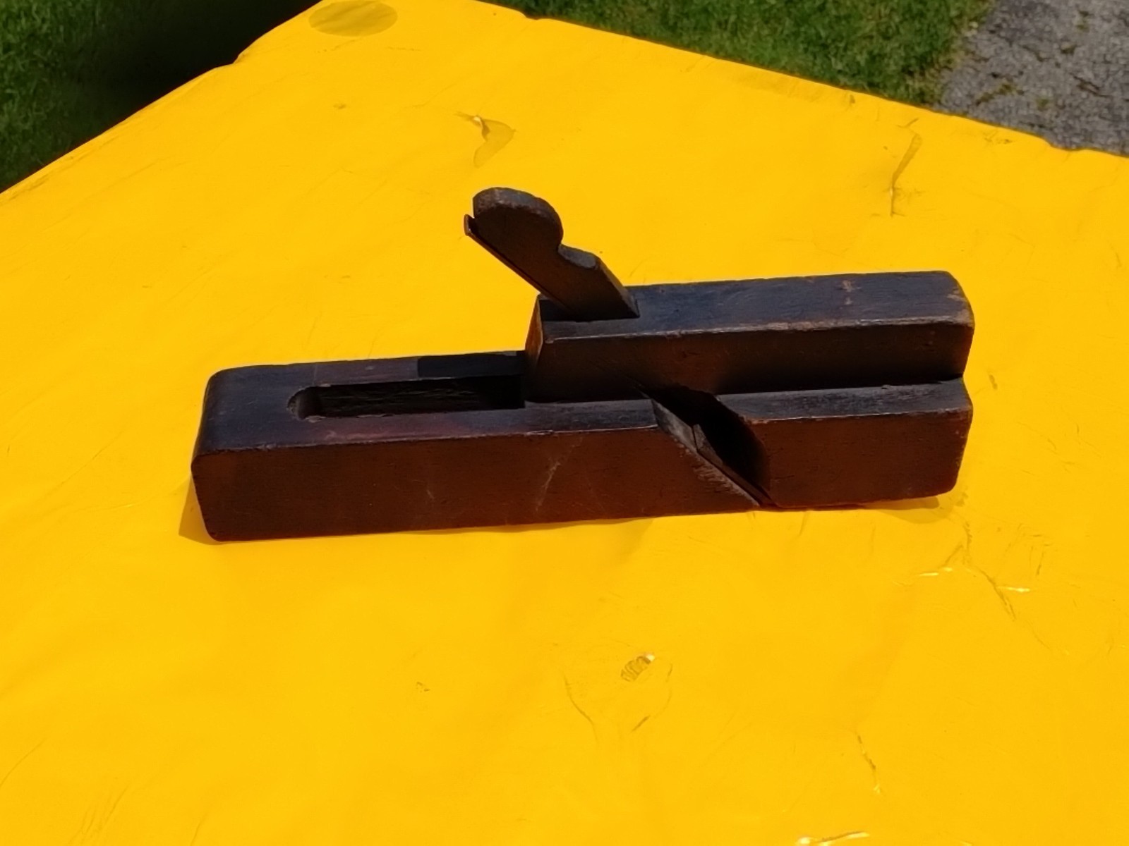 2- Antique Half Round Wood Hand Planes, 1.25″ Round + an Xtra Plane for Parts