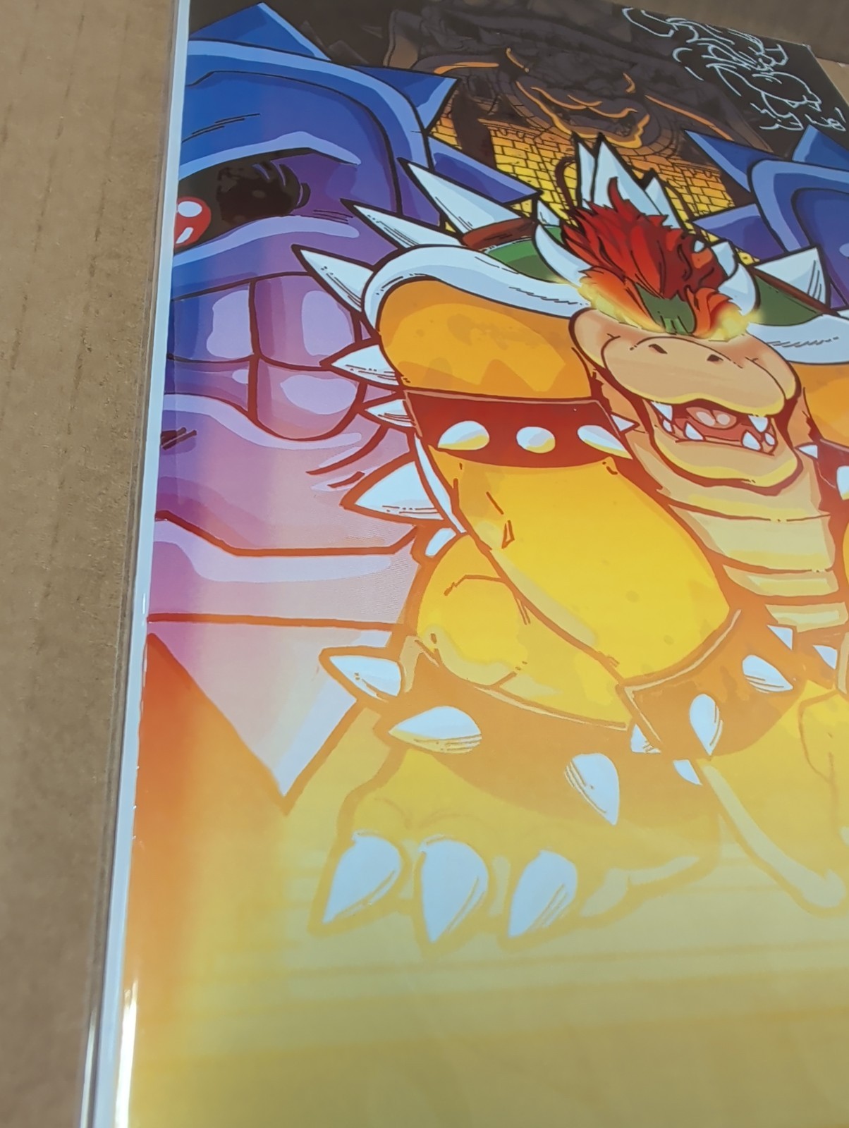 Absolute BOWSER ( Absolute Batman Homage) Embossed LTD 50 Signed/ Remarked