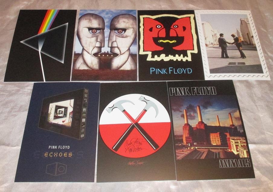 Pink Floyd Postcard Lot of 7 Rock New