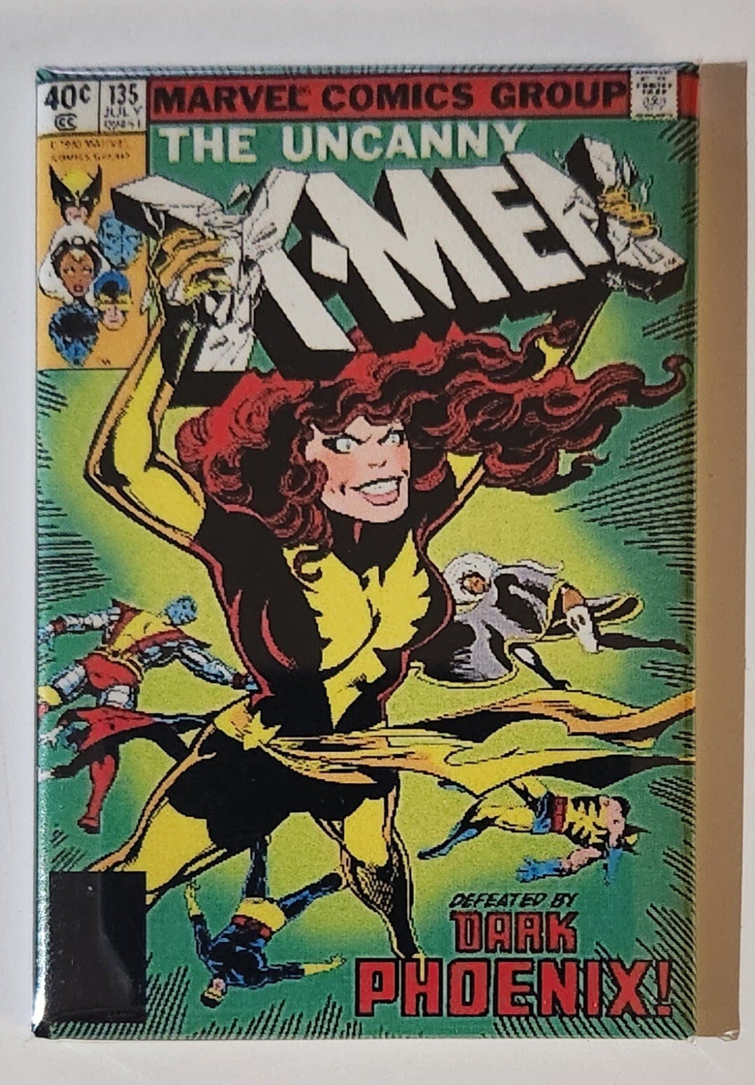 X-men 135 Uncanny Refrigerator Magnet 2″ by 3″ Marvel Comic