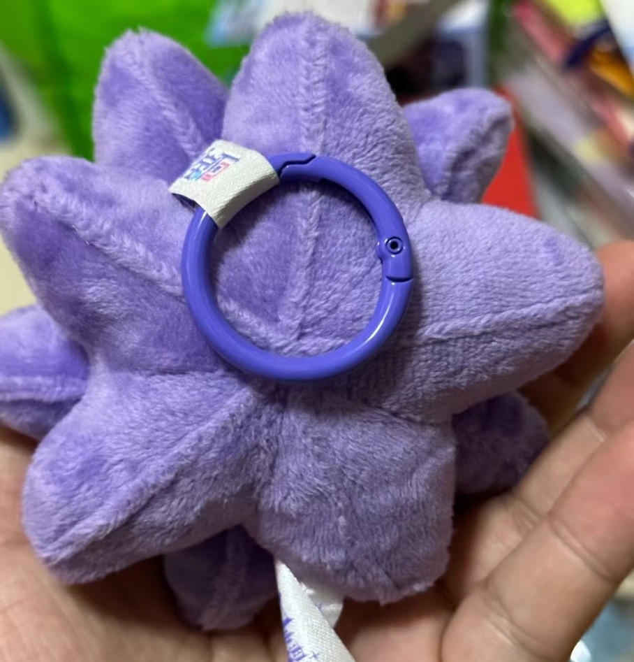Genuine PC Center Shine Gemstone Series Starmie Vinyl Plush Pendant KeychainGift