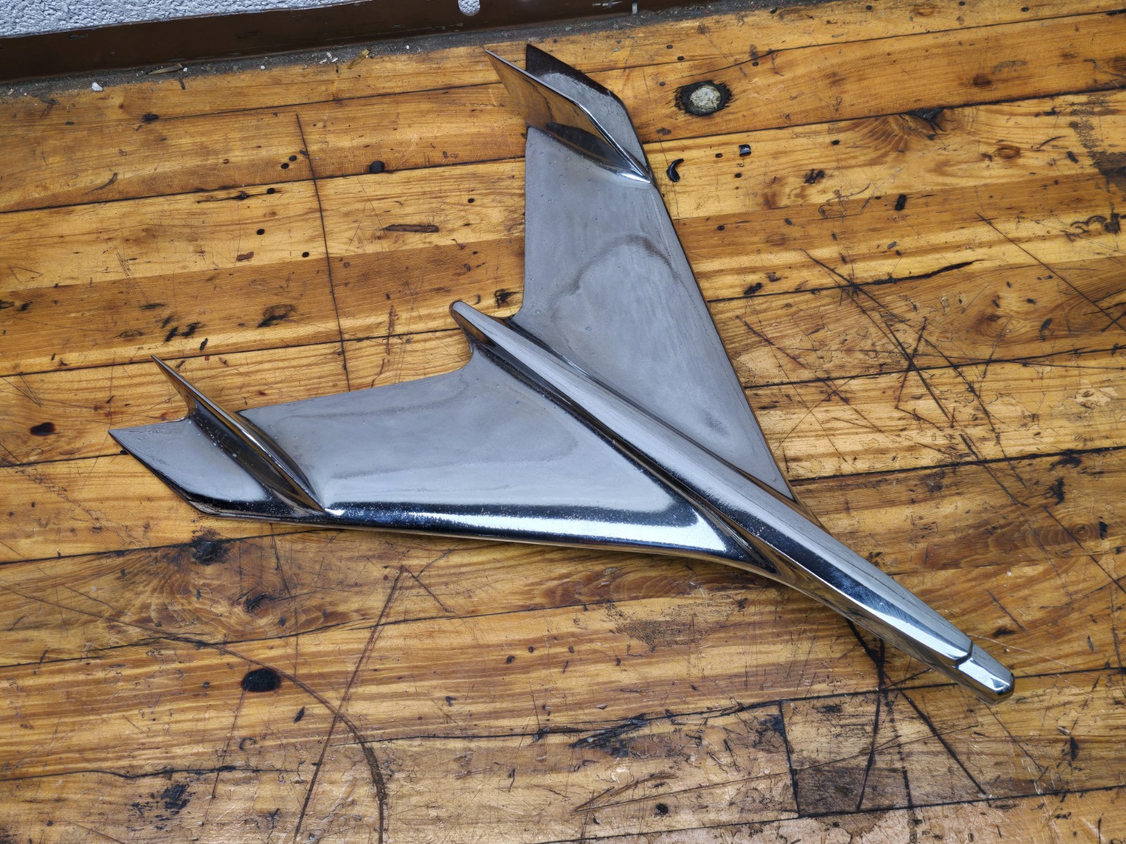 Vintage Chevrolet Car Truck Hood Ornament 1956 Chevy