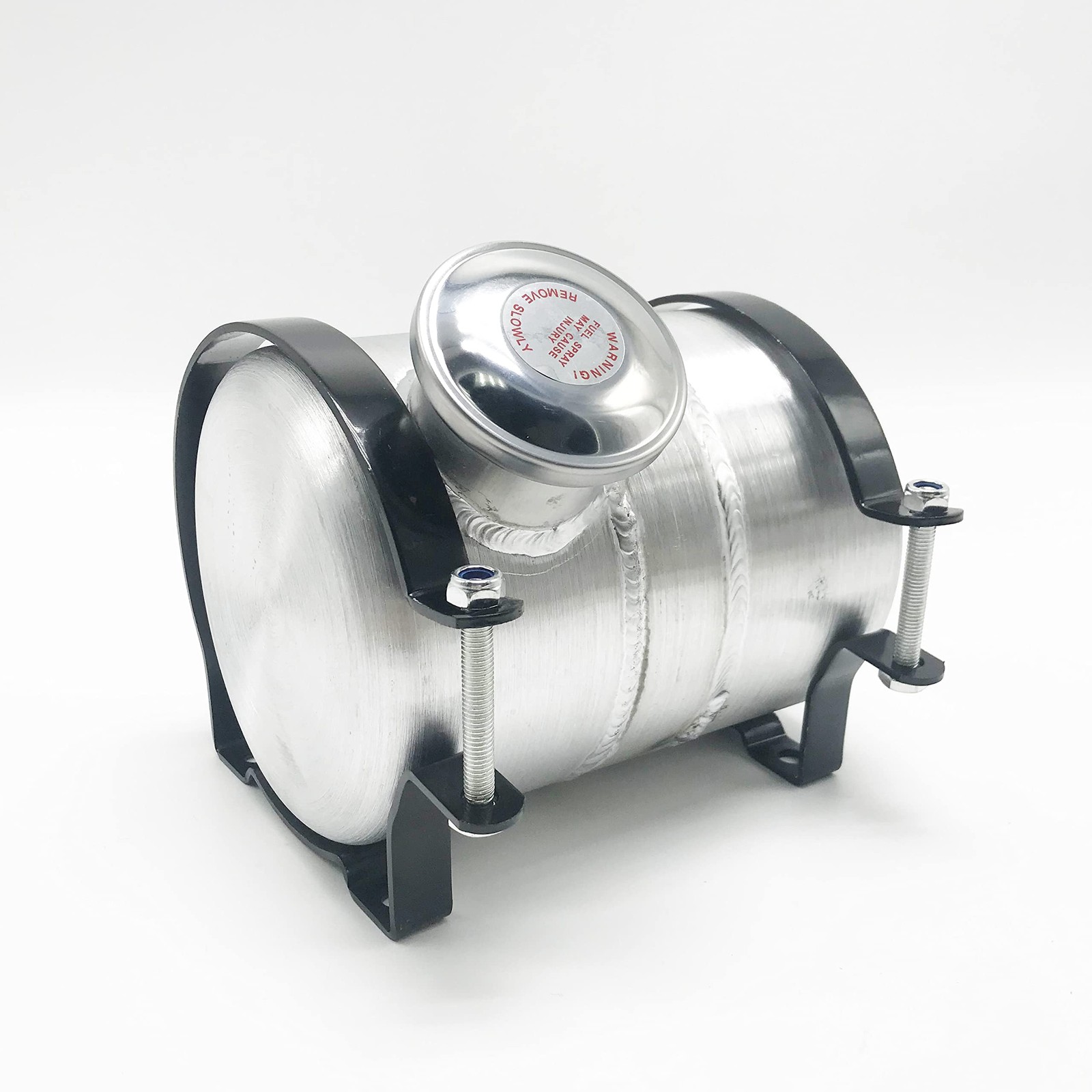 Jsd Auto Parts Fuel Tank 3/4 Gallon 6 X 8 1/4 Npt Outlet End Fill Spun Aluminum