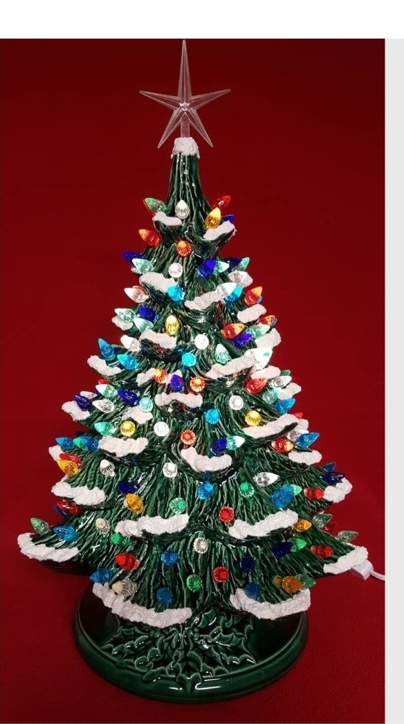 Ceramic Christmas Tree 18 Inches