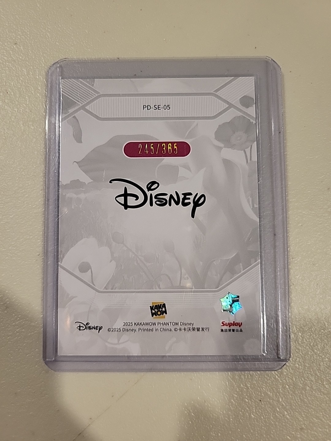 2025 Kakawow Phantom Disney Seasons Reserve Mulan #PD-SE-05 Spring 245/365