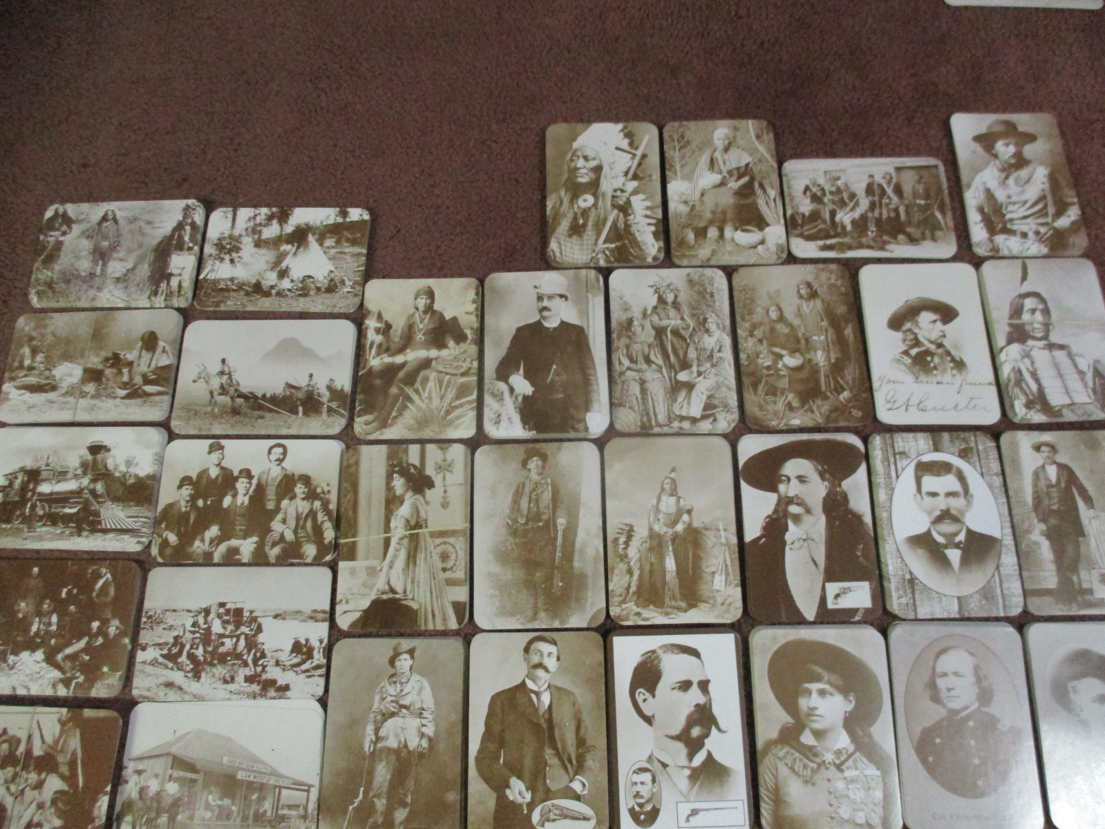 Old West Collection Series Postcard Lot of 32