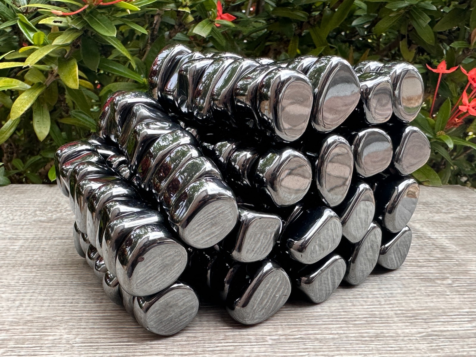 Fridge Magnets – Polished Magnetic Hematite,Strong and Heavy Duty for Whiteboard