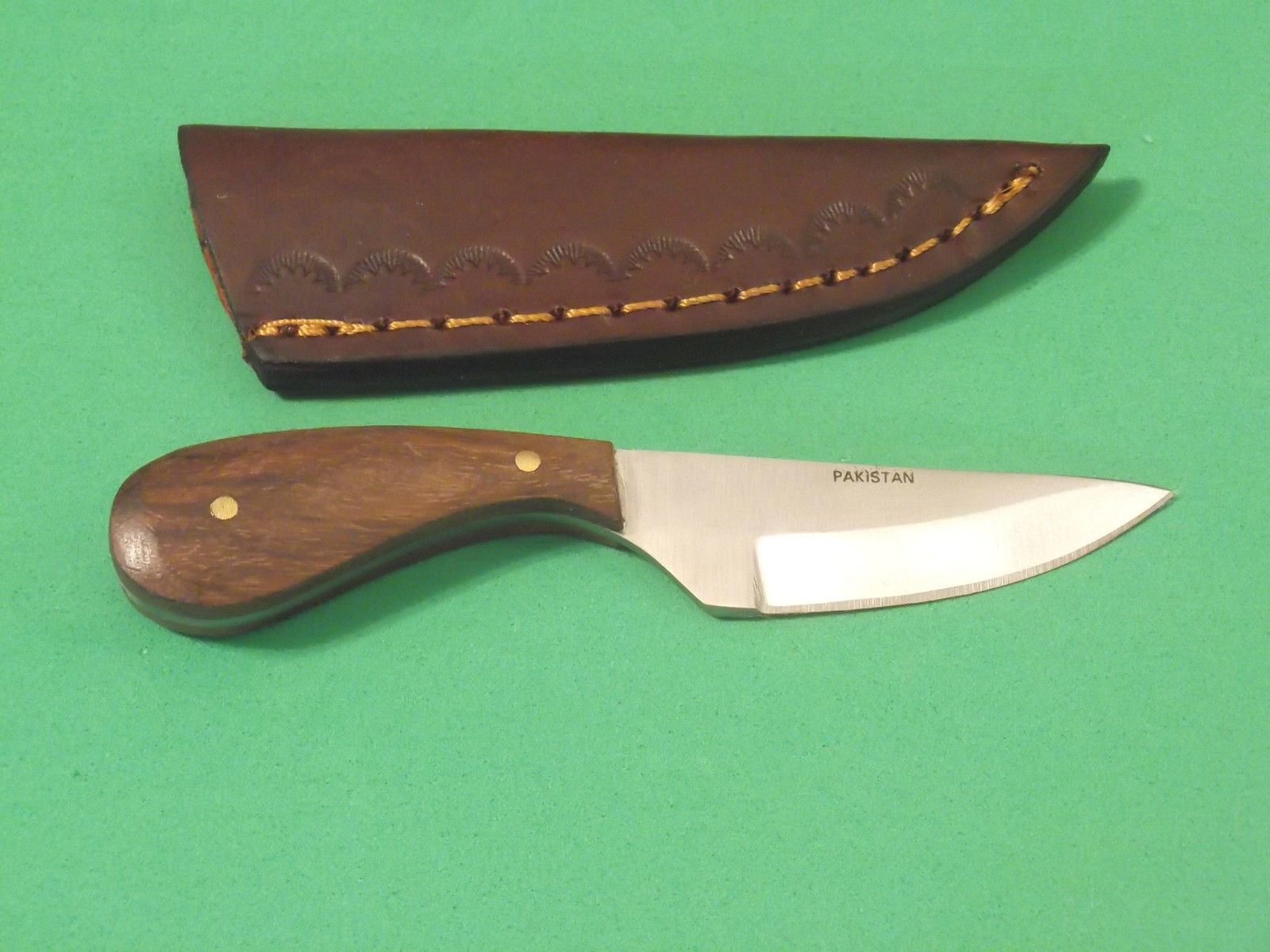 SKINNER PATCH KNIFE DH7991 Brown wood full tang blade 4 3/8″ overall PA7991 NEW!