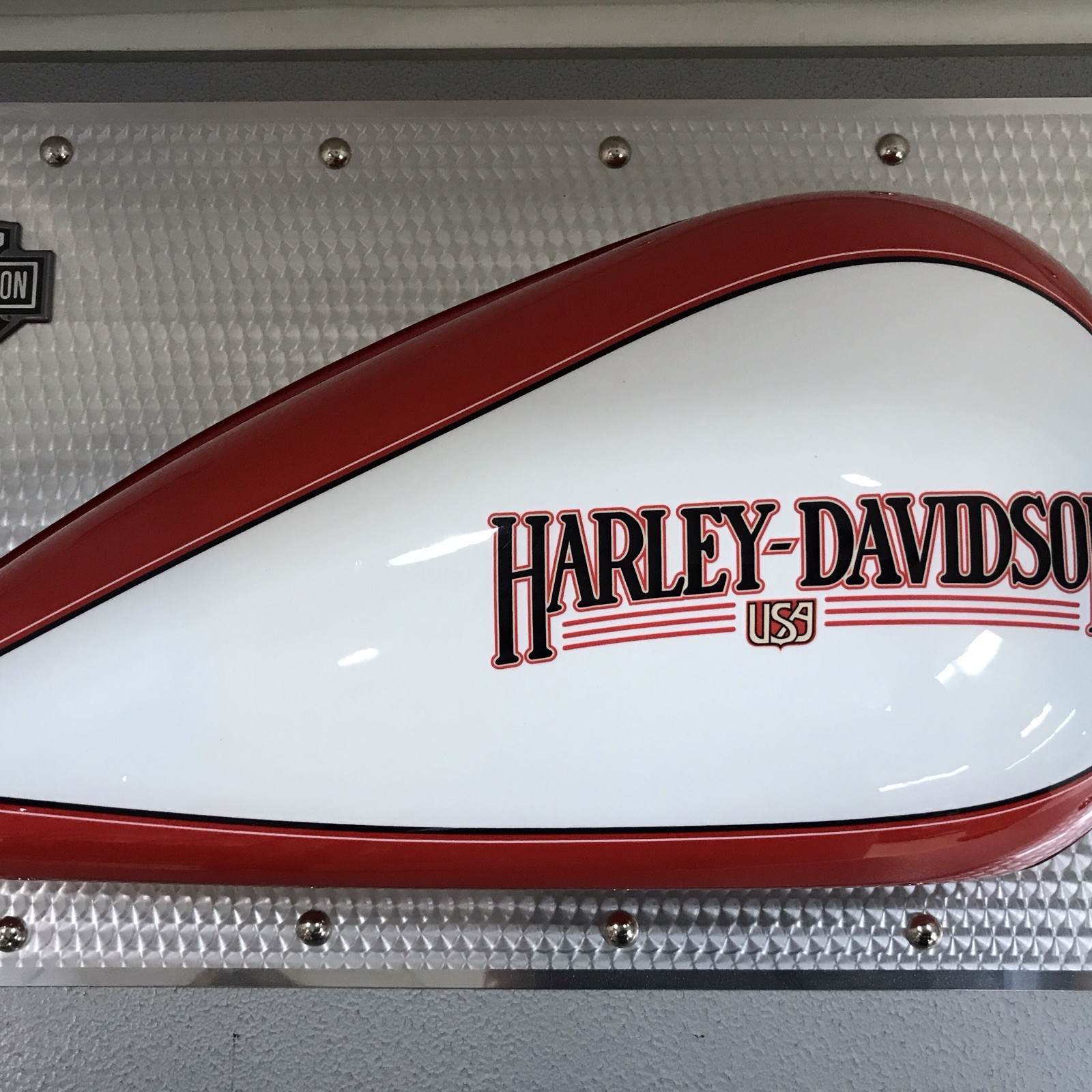 Harley-Davidson 3-D Promotional Wall Plaque Fuel Tank