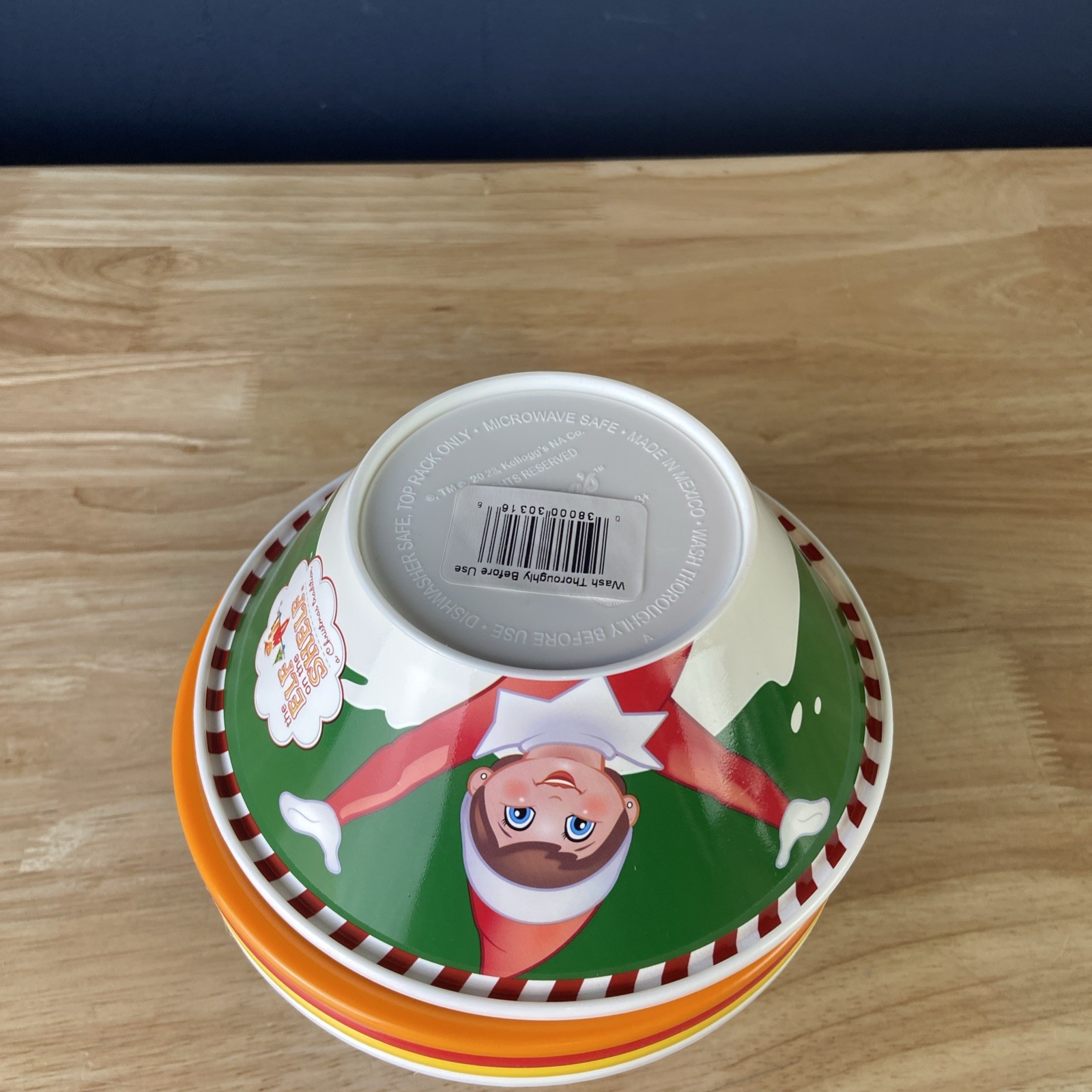 2023 Kelloggs Cereal Bowls COMPLETE SET Of 5 New Plastic