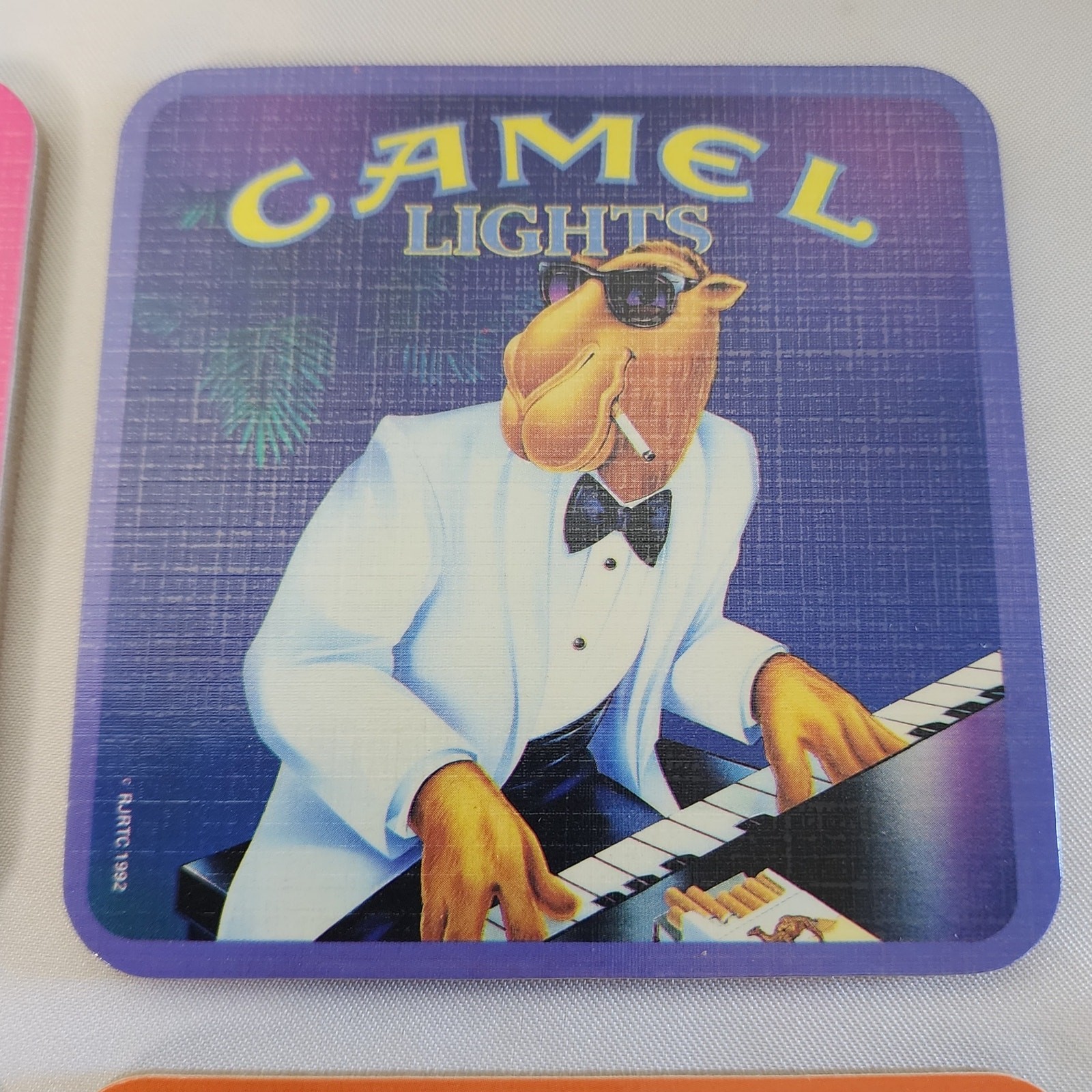 Vintage Joe The Camel Coasters 1992 Set Of 4
