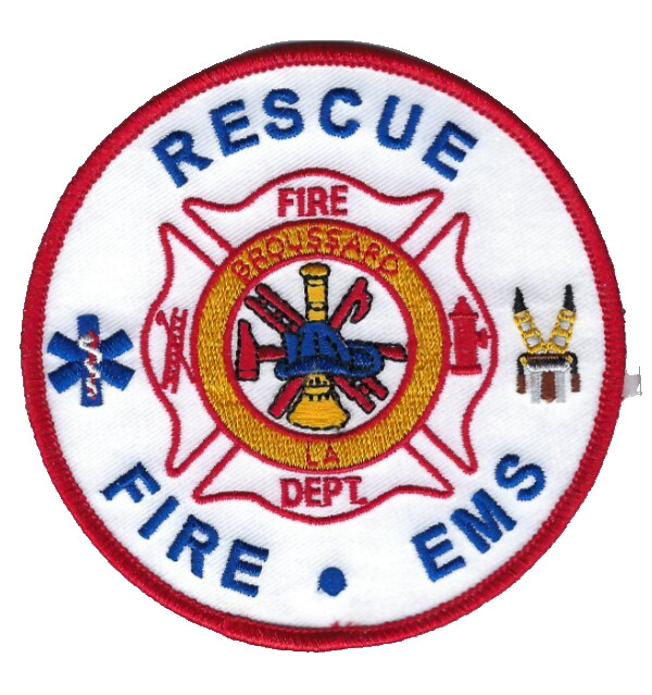 Broussard (Lafayette & St Martin Parish) LA Louisiana Fire Rescue EMS Dept patch