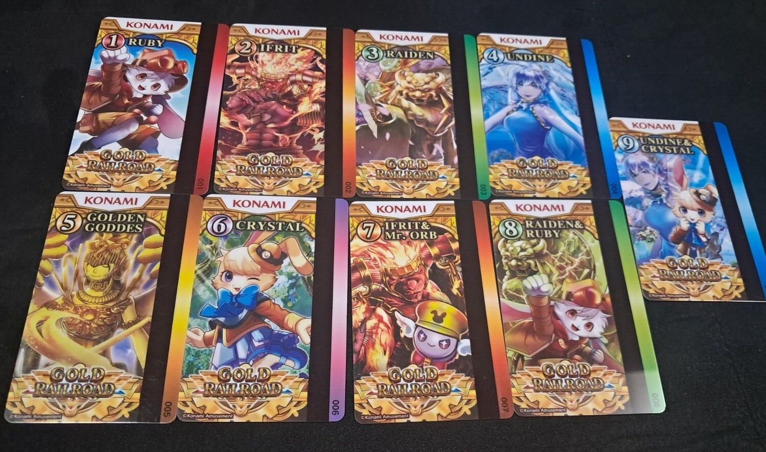 Round 1 Arcade Cards Golden Railroad Lot Individuals – Pick Your Cards