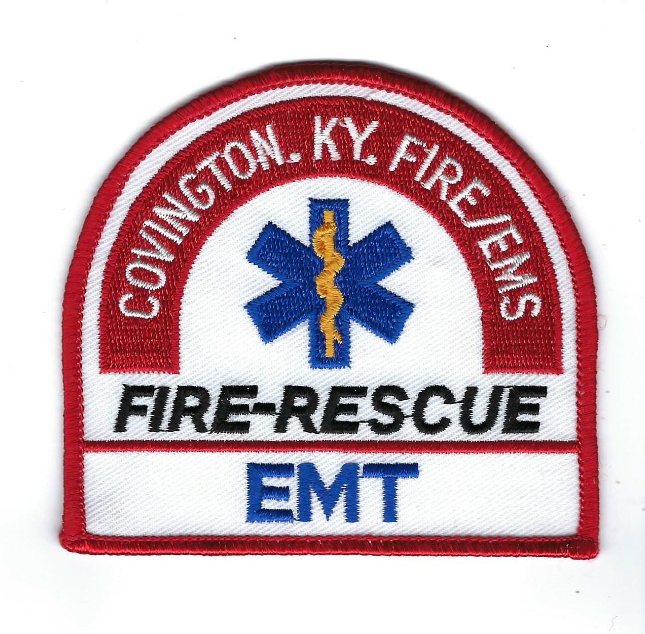Covington (Kenton County) KY Kentucky Fire Rescue EMS Dept. EMT patch – NEW!