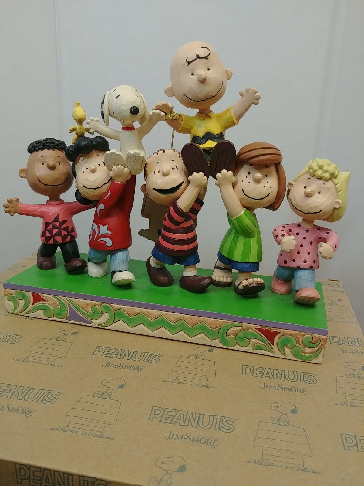 Jim Shore 7.5×9.5in Peanuts Gang Figuring 6006932 NIB