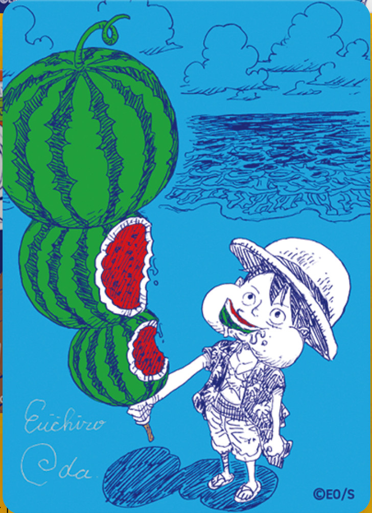 One Piece NatsuComi 2026 Metakira Card Eiichiro Oda Summer Comics Fair Promo New
