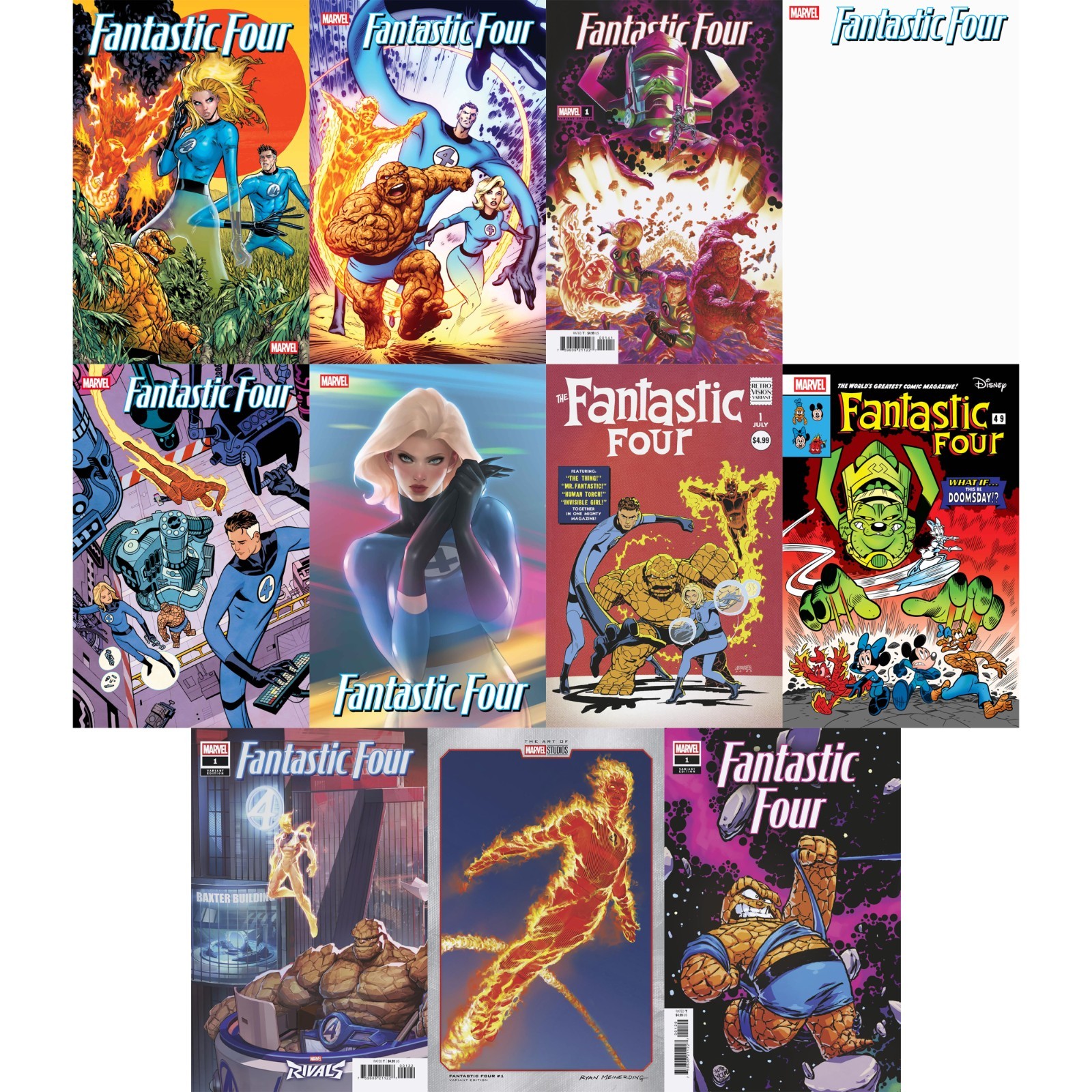 Fantastic Four (2025) #1 2 3 4 5 6 7 8 9 10 11 12 Marvel Comics COVER SELECT